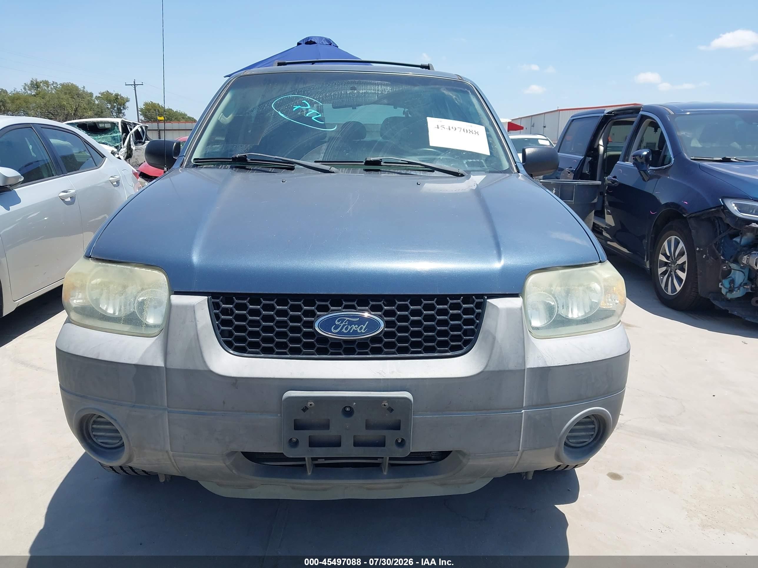 2005 Ford Escape Xls Teal vin: 1FMYU02Z15KA69662