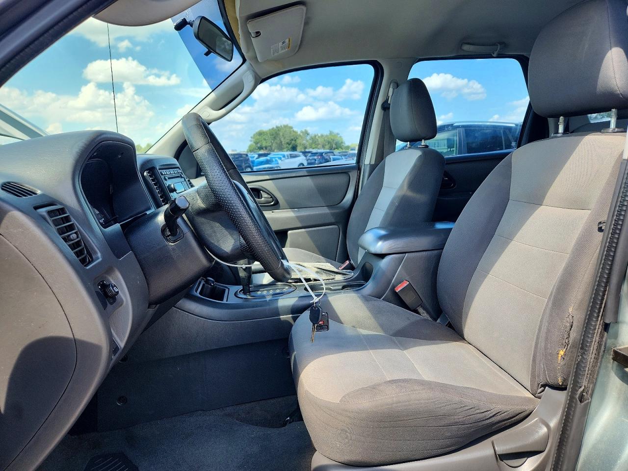 2007 Ford Escape Xls Turquoise vin: 1FMYU02Z17KB37414
