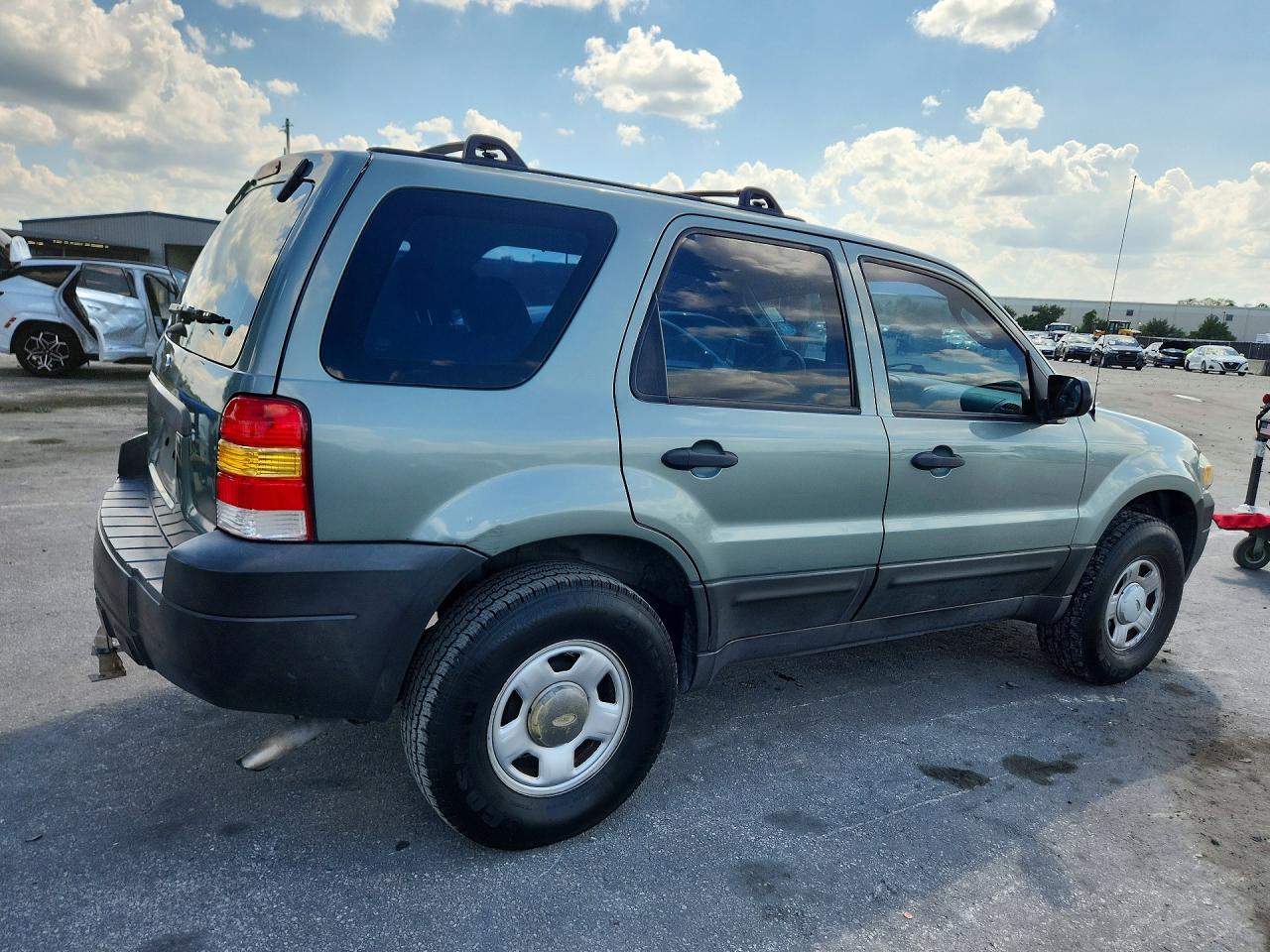 2007 Ford Escape Xls Turquoise vin: 1FMYU02Z17KB37414