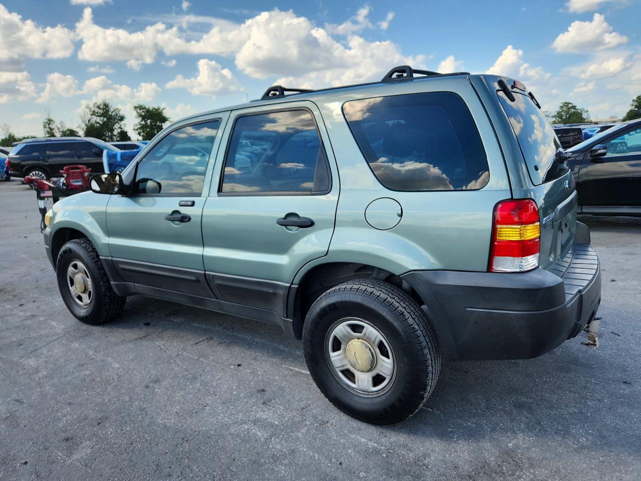 2007 Ford Escape Xls Turquoise vin: 1FMYU02Z17KB37414