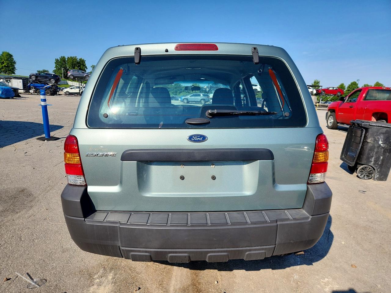 2007 Ford Escape Xls Teal vin: 1FMYU02Z27KA60410