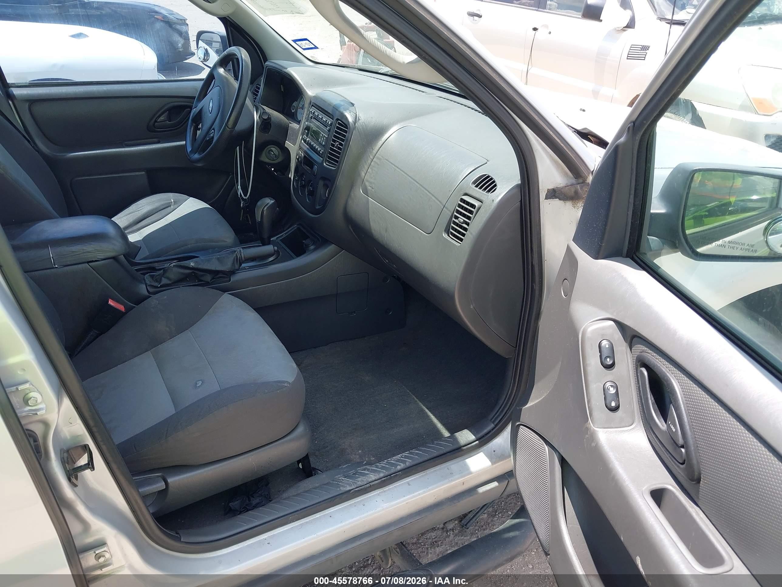 2006 Ford Escape Xls/xls Manual Silver vin: 1FMYU02Z36KA05706