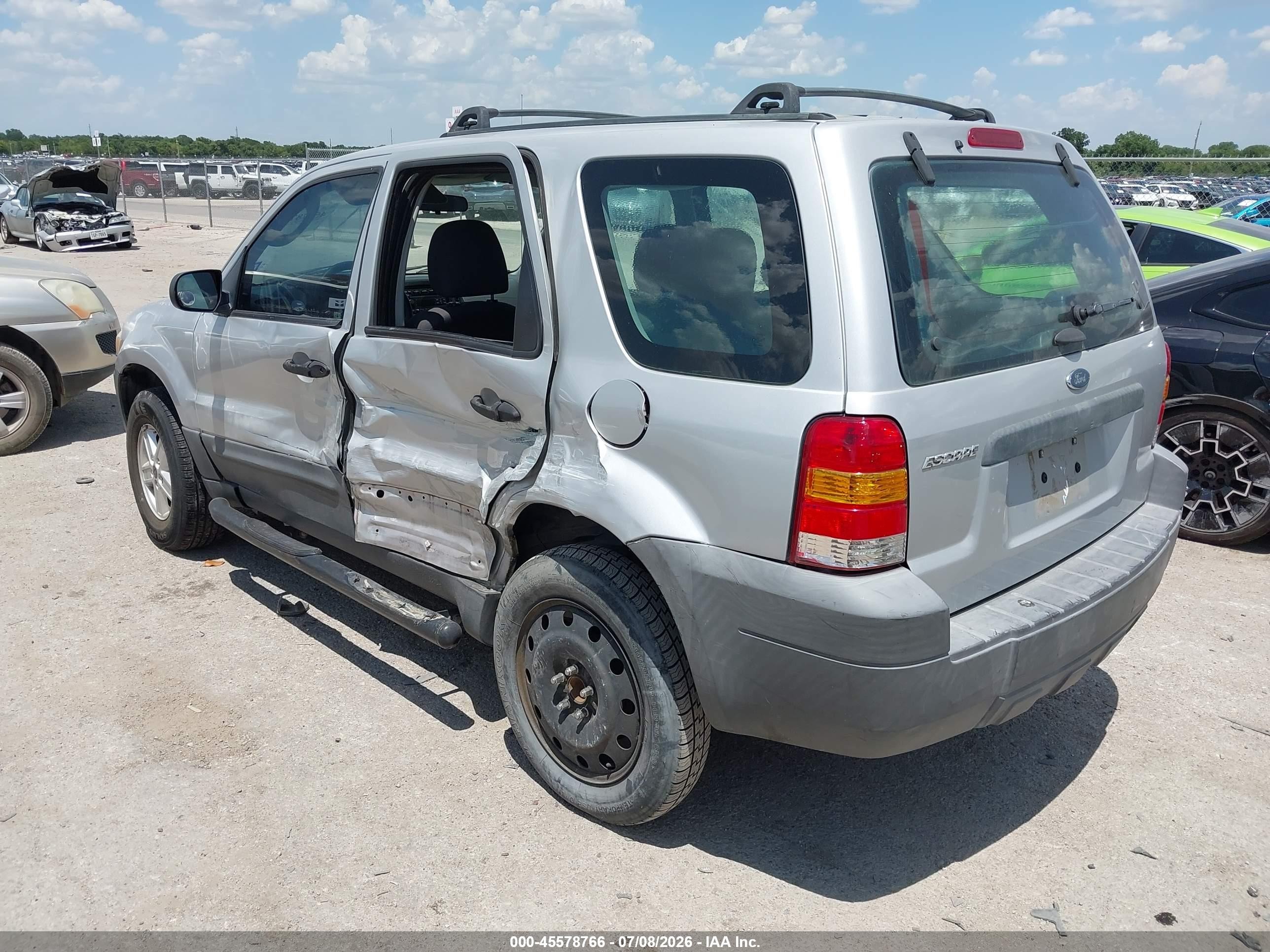 2006 Ford Escape Xls/xls Manual Silver vin: 1FMYU02Z36KA05706