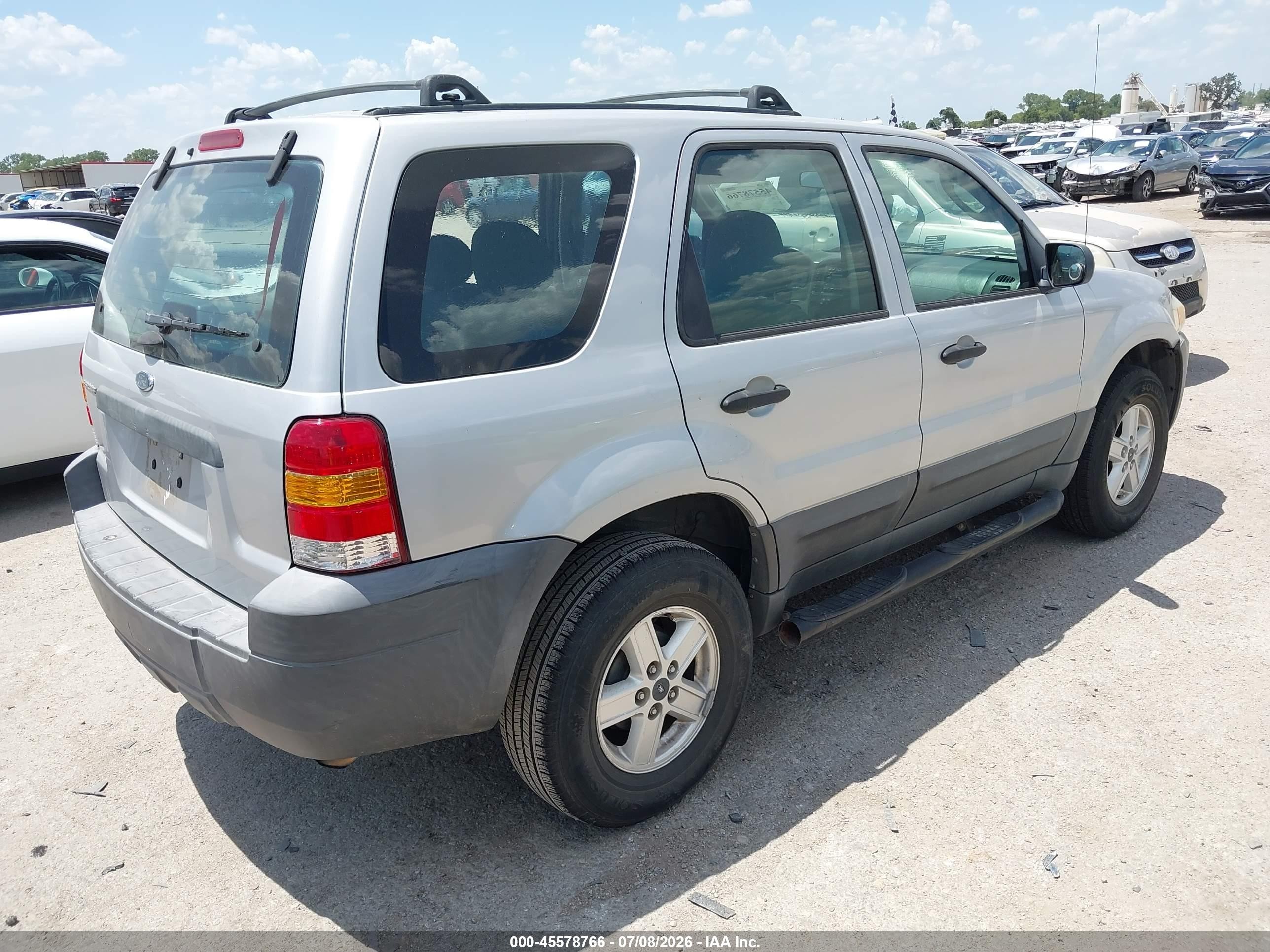 2006 Ford Escape Xls/xls Manual Silver vin: 1FMYU02Z36KA05706