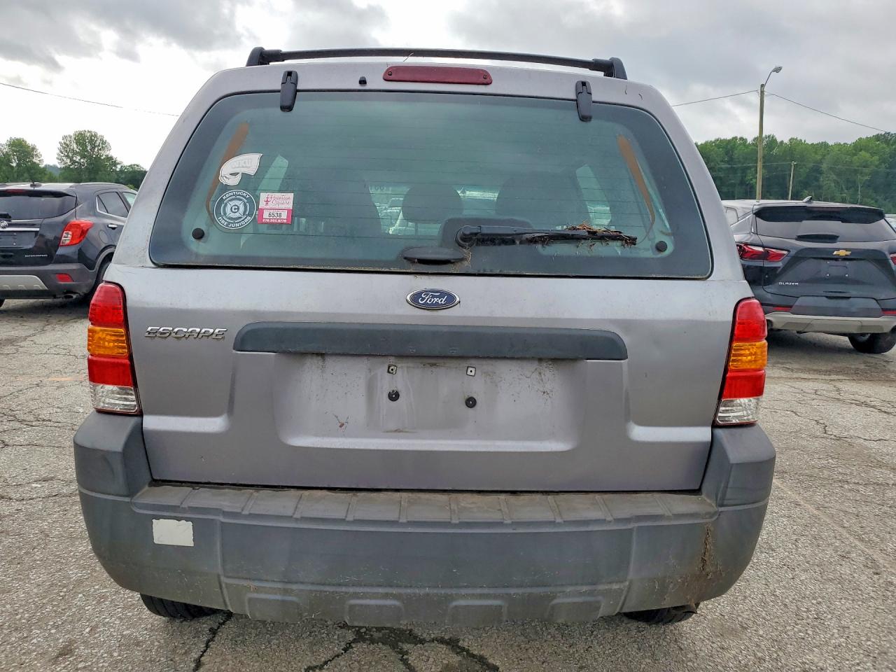 2007 Ford Escape Xls Gray vin: 1FMYU02Z47KA13069