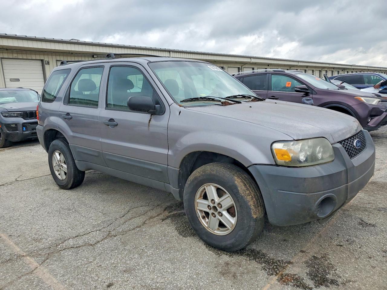2007 Ford Escape Xls Gray vin: 1FMYU02Z47KA13069