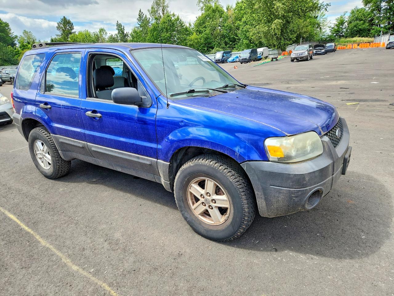 2006 Ford Escape Xls Blue vin: 1FMYU02Z56KB78899