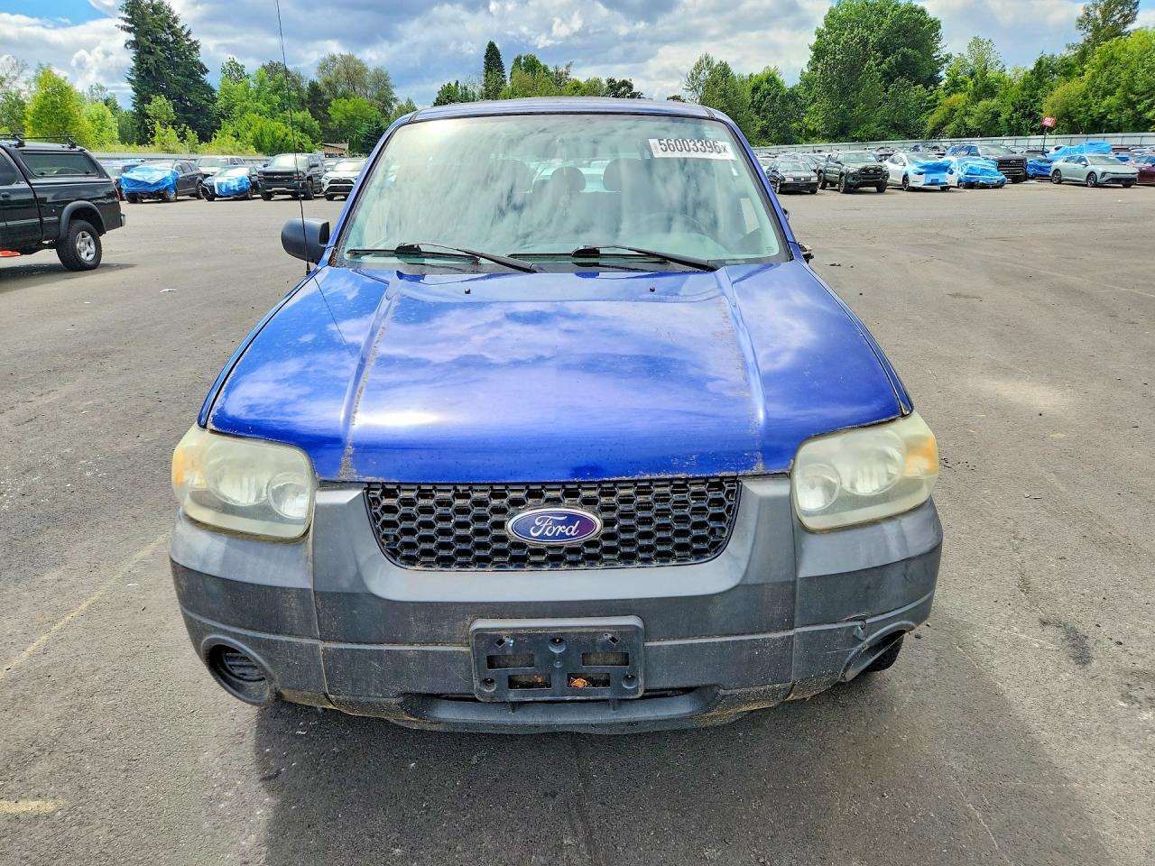 2006 Ford Escape Xls Blue vin: 1FMYU02Z56KB78899