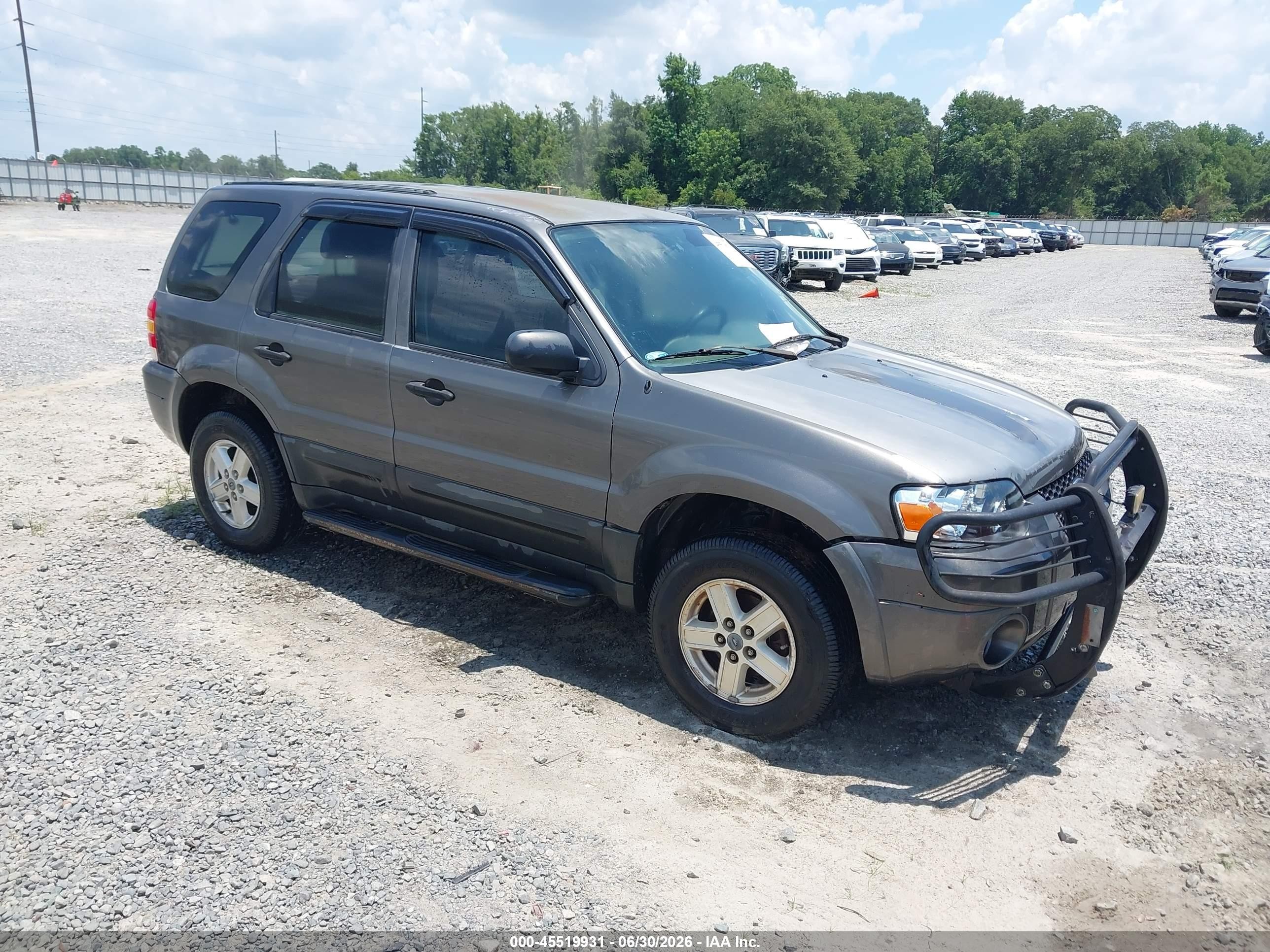 2005 Ford Escape Xls Gray vin: 1FMYU02Z65DA25998