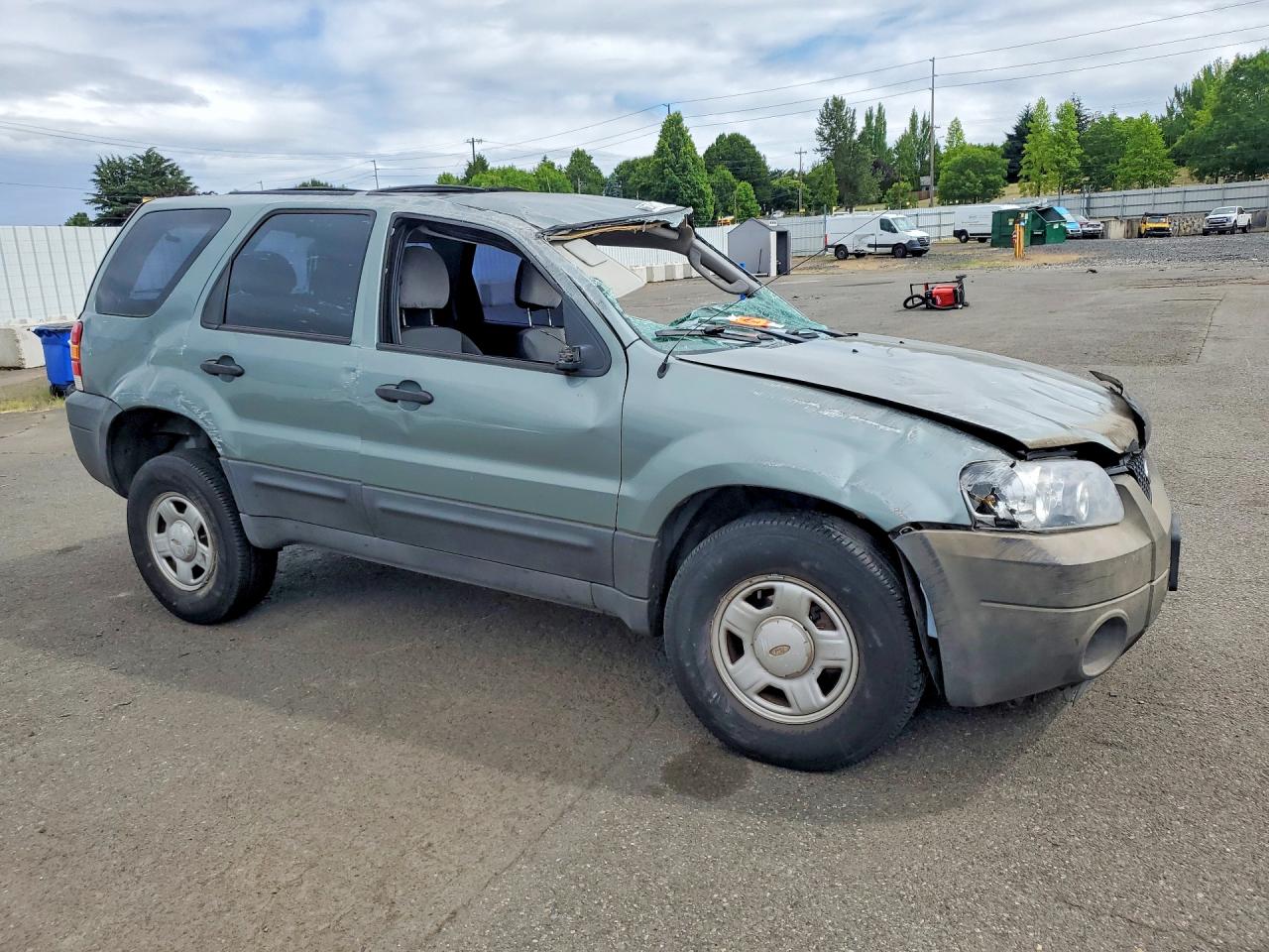 2005 Ford Escape Xls Green vin: 1FMYU02Z65KB51712