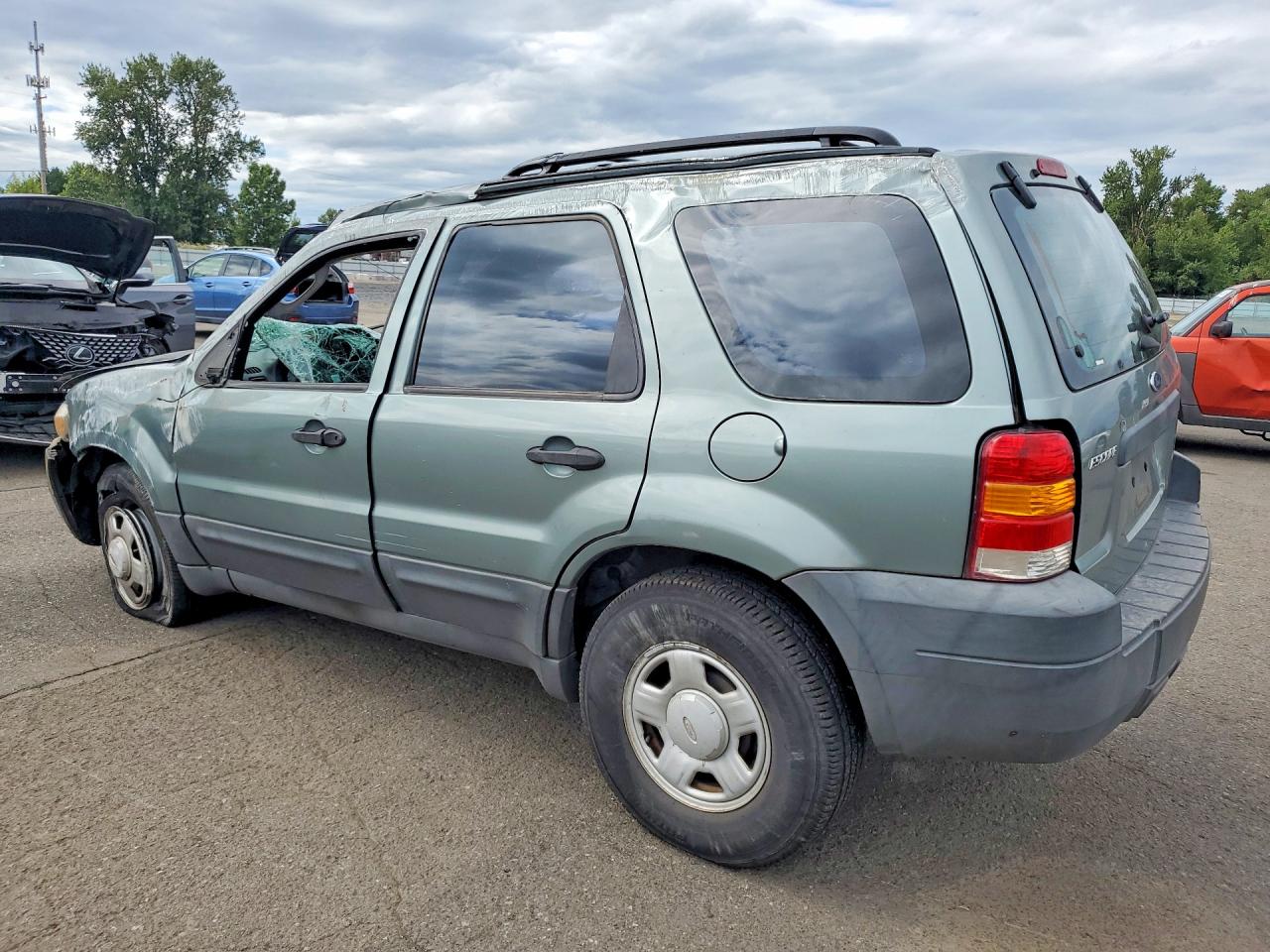 2005 Ford Escape Xls Green vin: 1FMYU02Z65KB51712