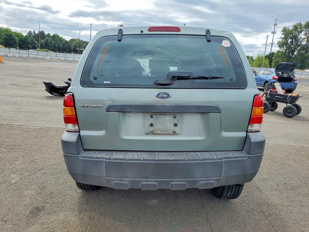 2005 Ford Escape Xls Green vin: 1FMYU02Z65KB51712