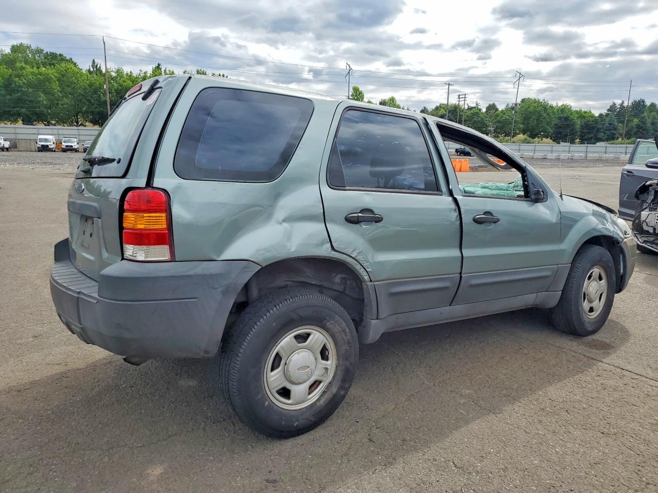 2005 Ford Escape Xls Green vin: 1FMYU02Z65KB51712