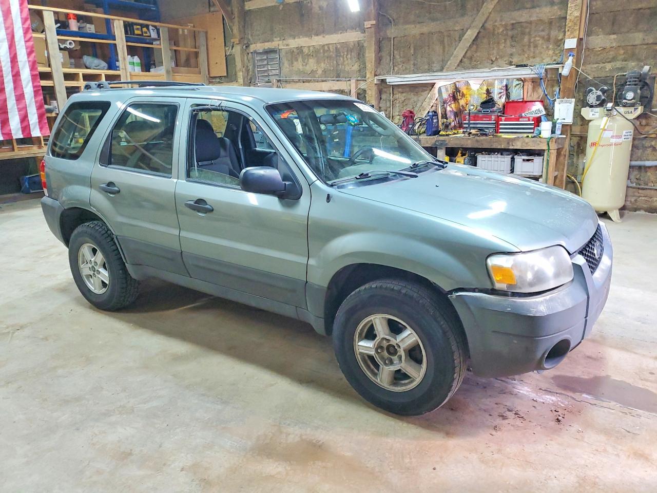 2007 Ford Escape Xls Teal vin: 1FMYU02Z67KA12148