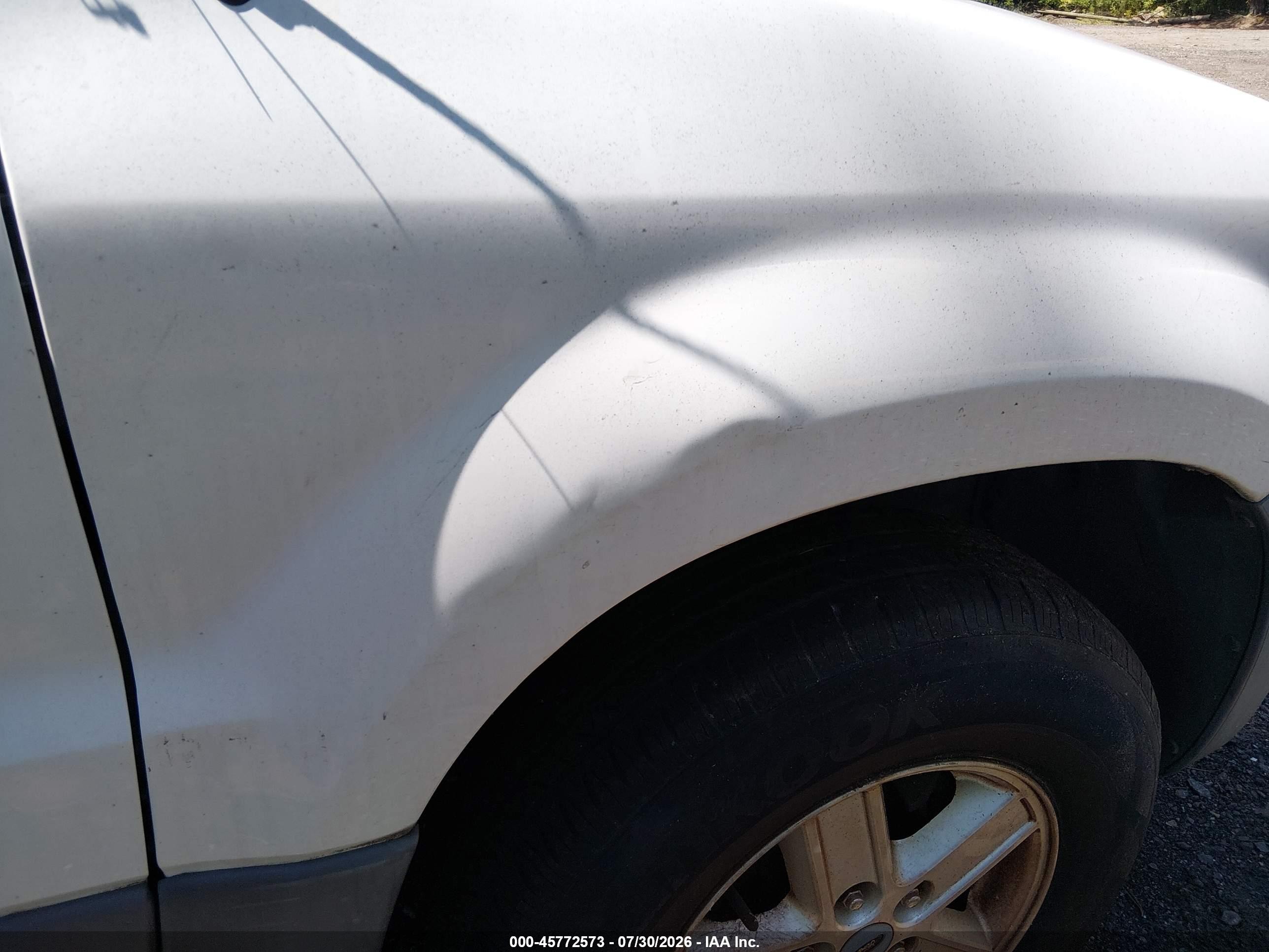 2007 Ford Escape Xls/xls Manual White vin: 1FMYU02Z67KB28675