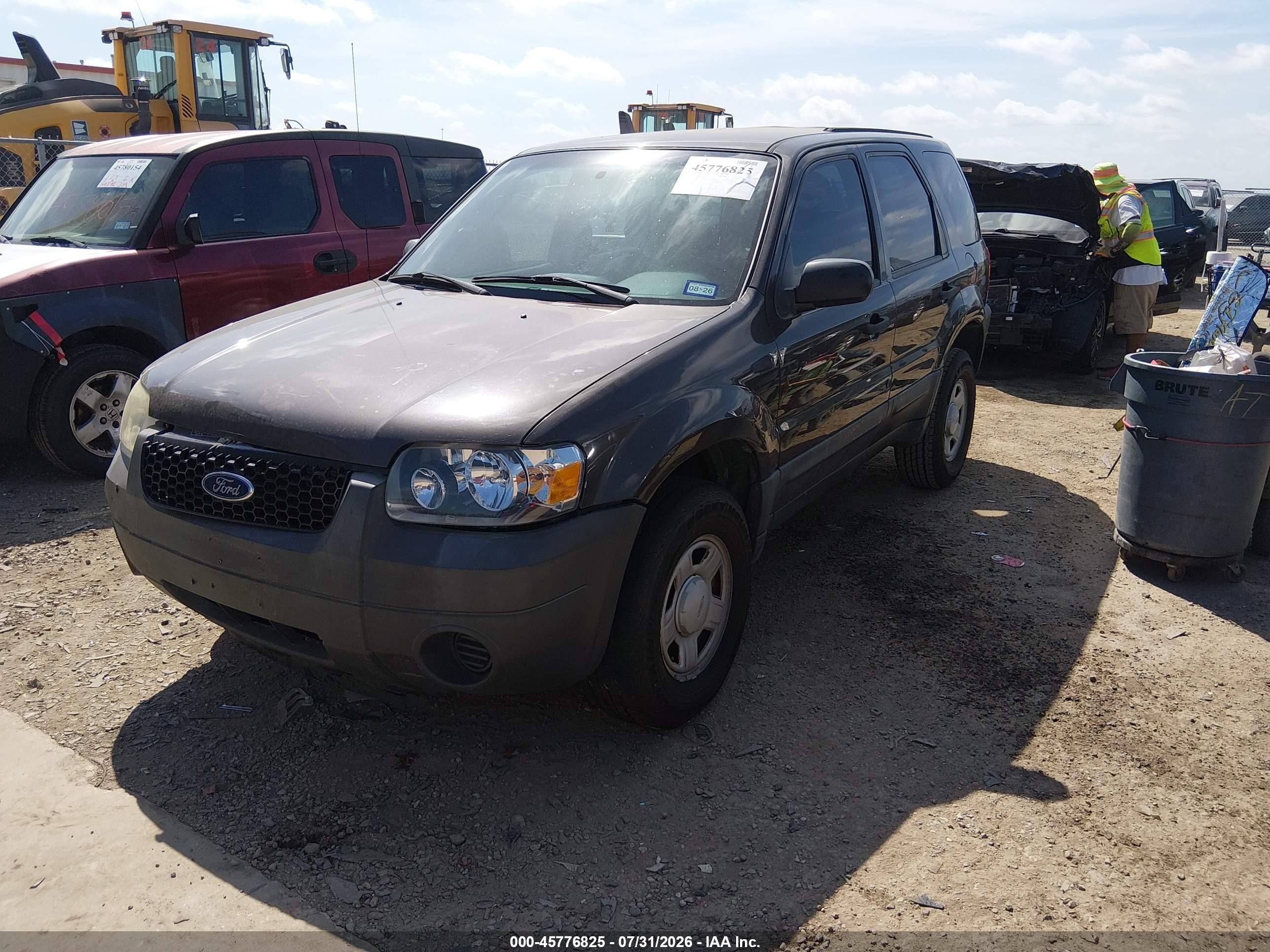 2007 Ford Escape Xls/xls Manual Brown vin: 1FMYU02Z67KB78783