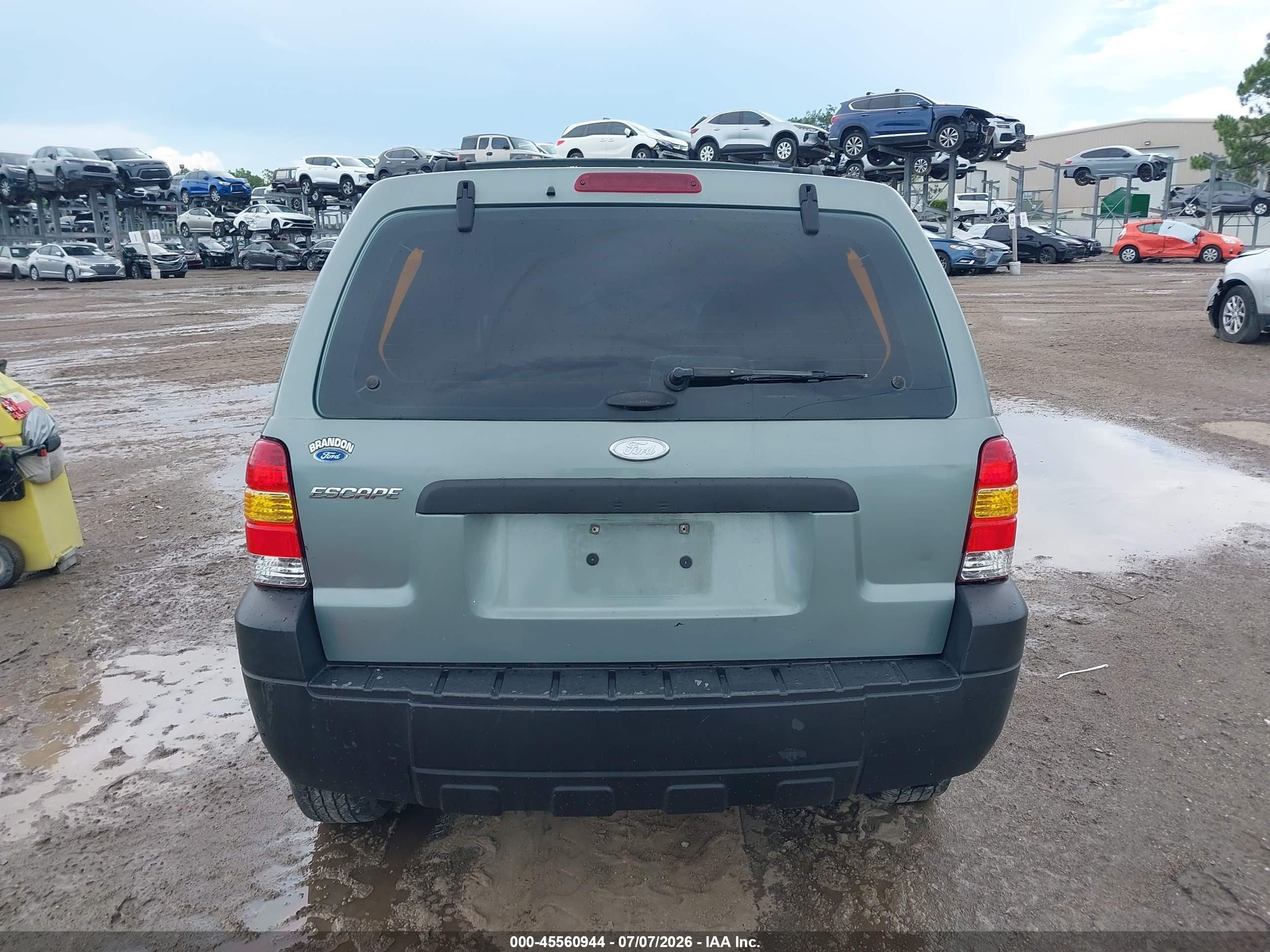 2006 Ford Escape Xls/xls Manual Green vin: 1FMYU02Z76KA57856