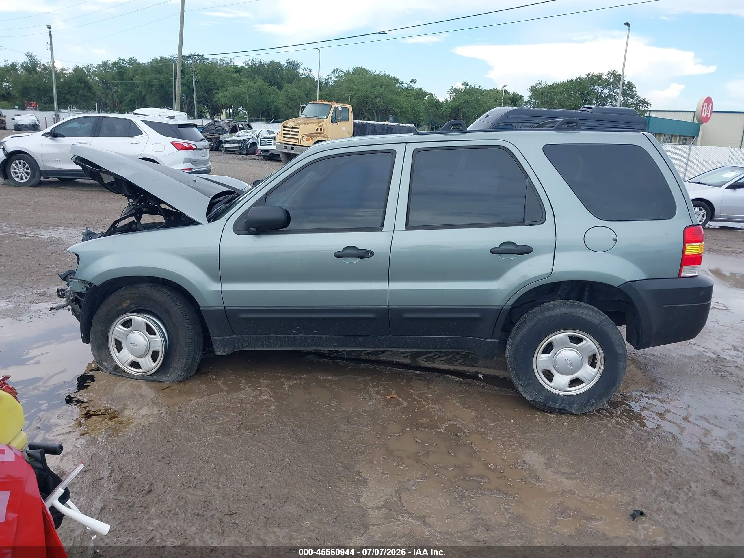 2006 Ford Escape Xls/xls Manual Green vin: 1FMYU02Z76KA57856