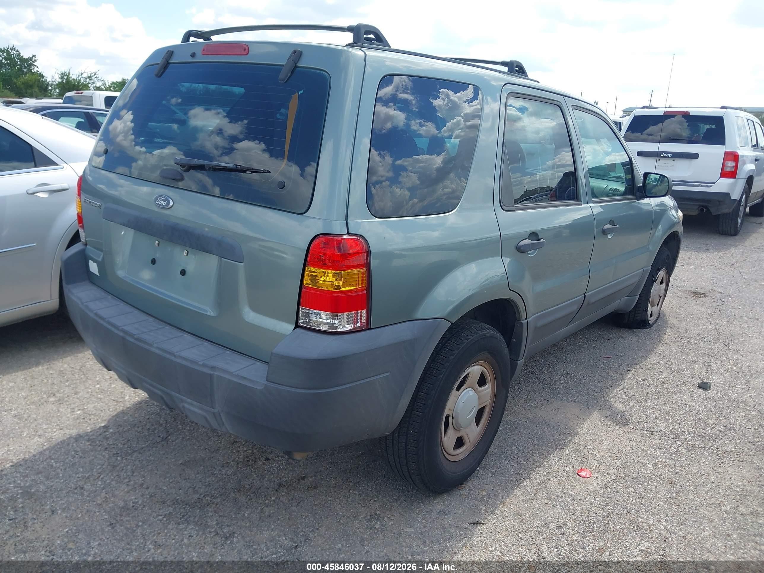 2006 Ford Escape Xls/xls Manual Teal vin: 1FMYU02Z76KD11548