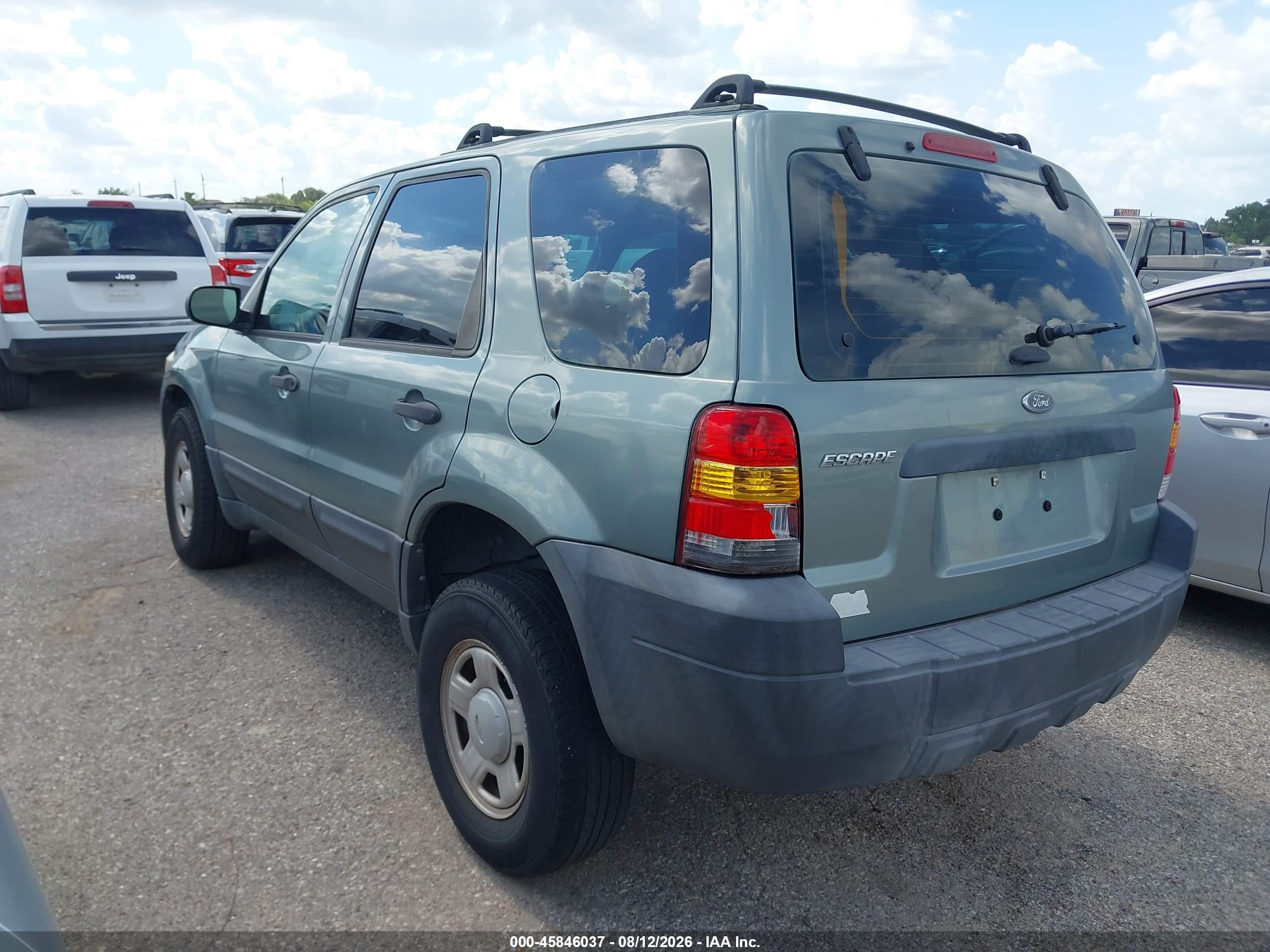 2006 Ford Escape Xls/xls Manual Teal vin: 1FMYU02Z76KD11548