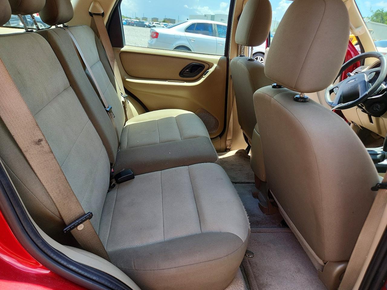 2007 Ford Escape Xls Red vin: 1FMYU02Z77KB53133