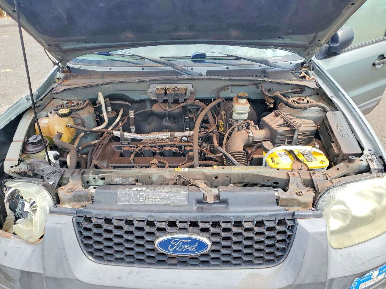 2005 Ford Escape Xls Teal vin: 1FMYU02Z85KA45715
