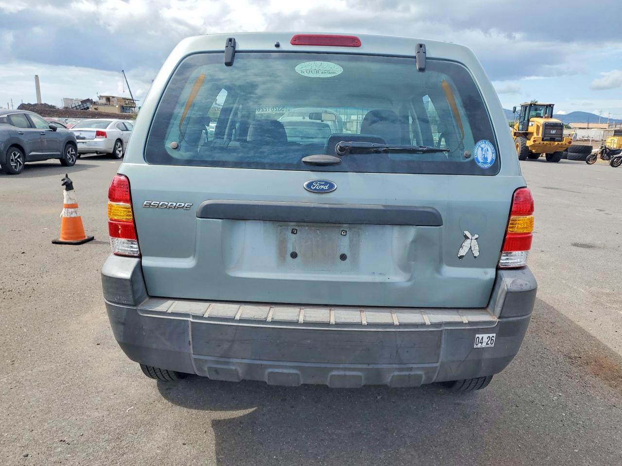 2005 Ford Escape Xls Teal vin: 1FMYU02Z85KA45715