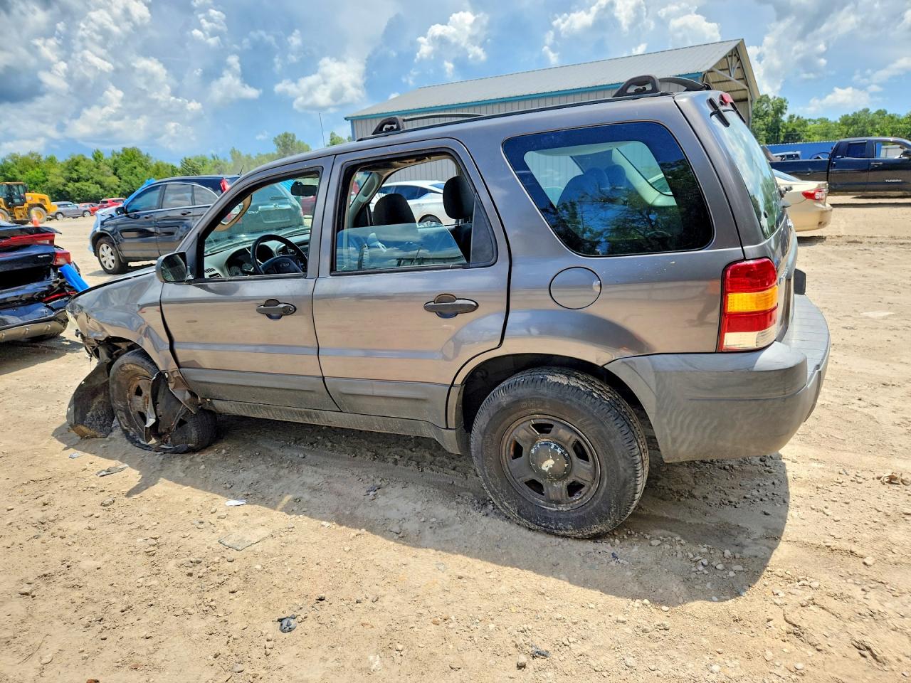 2005 Ford Escape Xls Gray vin: 1FMYU02Z85KB49315