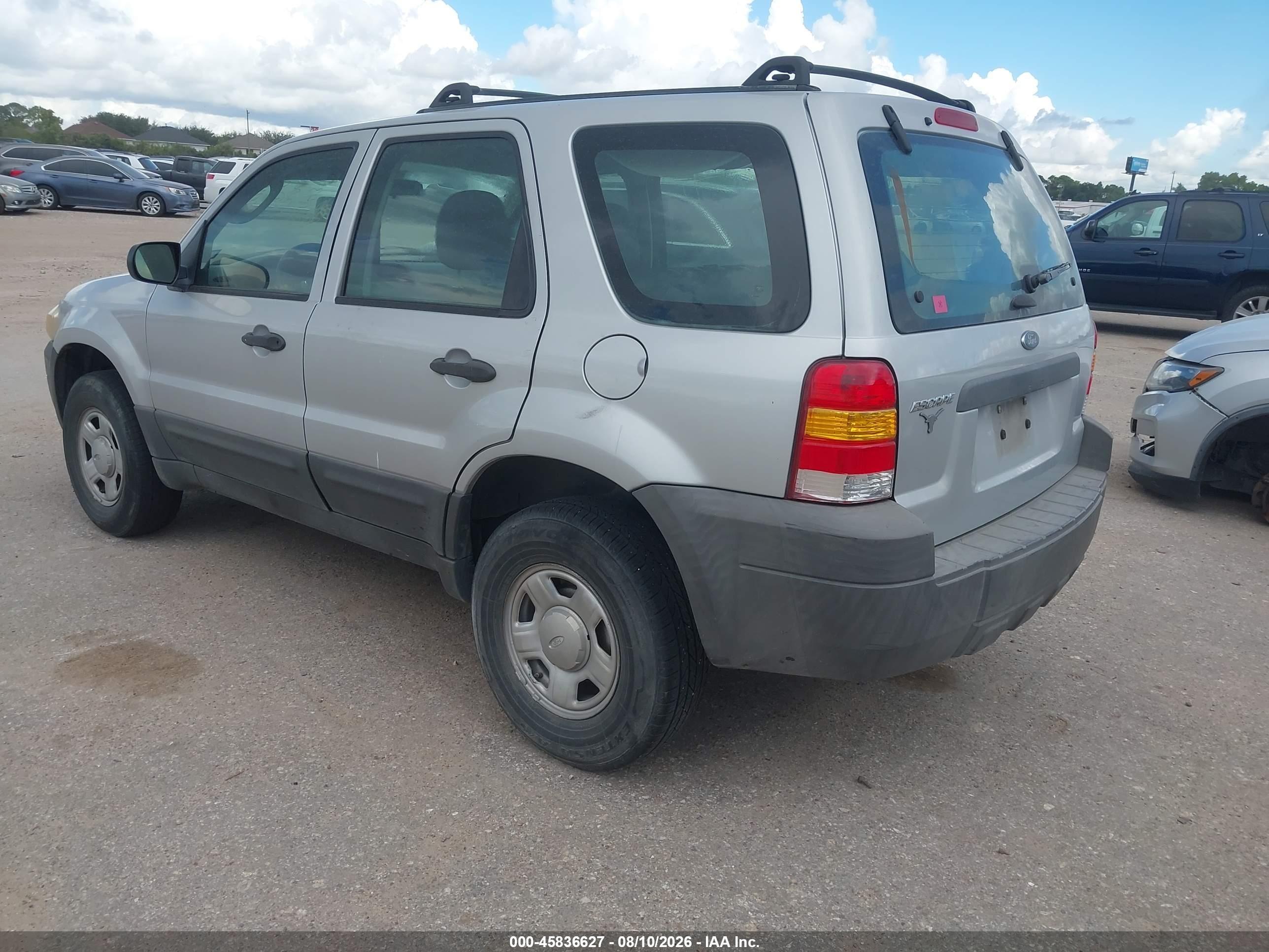 2007 Ford Escape Xls/xls Manual Серебряный vin: 1FMYU02Z87KB36437