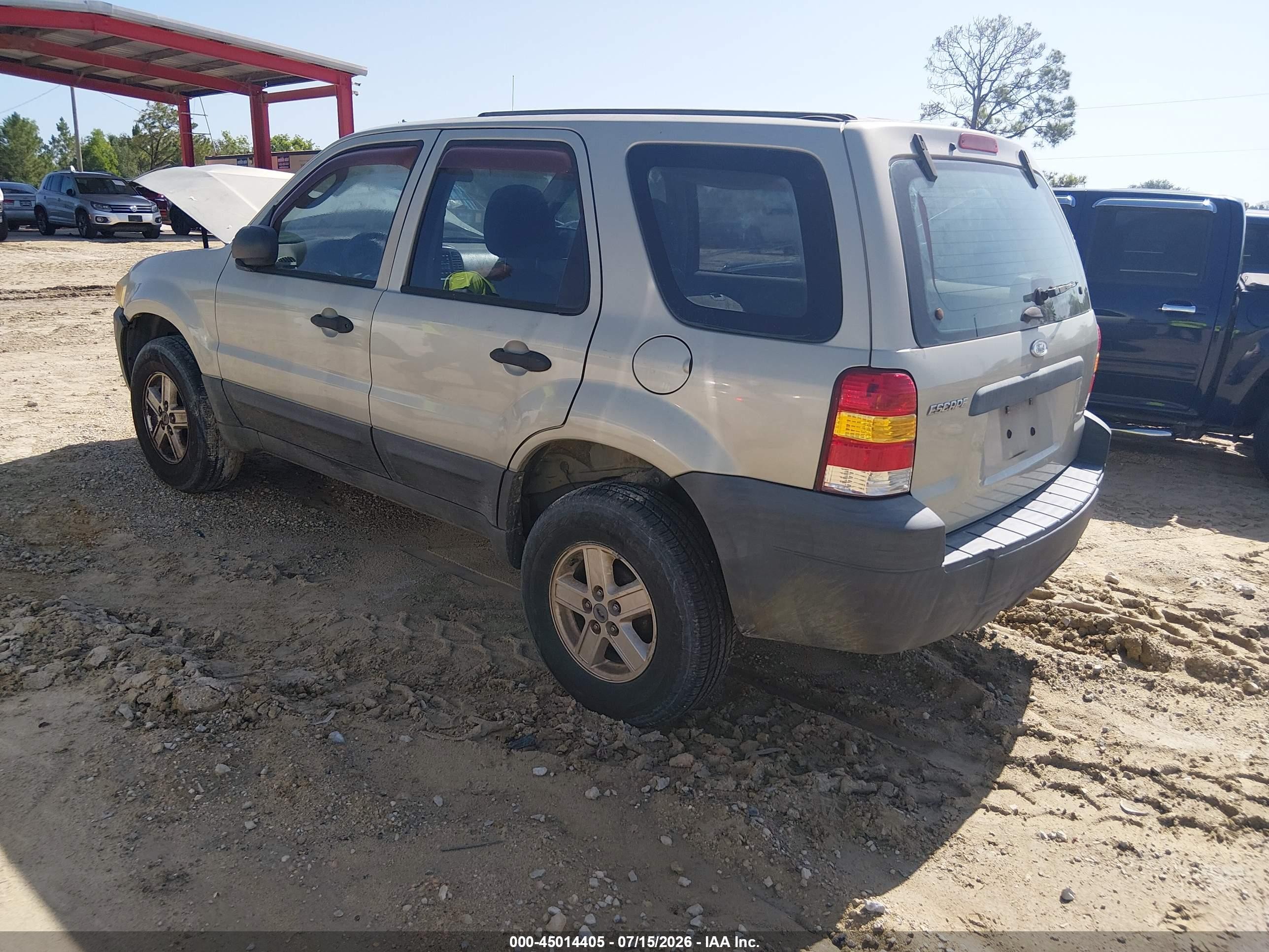 2006 Ford Escape Xls/xls Manual Gray vin: 1FMYU02Z96KA24714