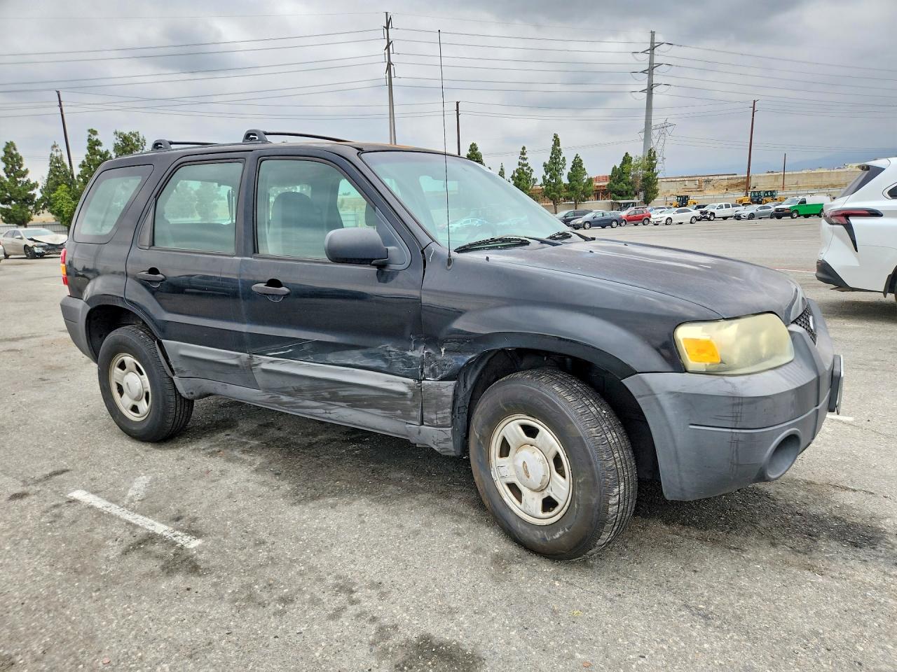 2006 Ford Escape Xls Черный vin: 1FMYU02Z96KA55476