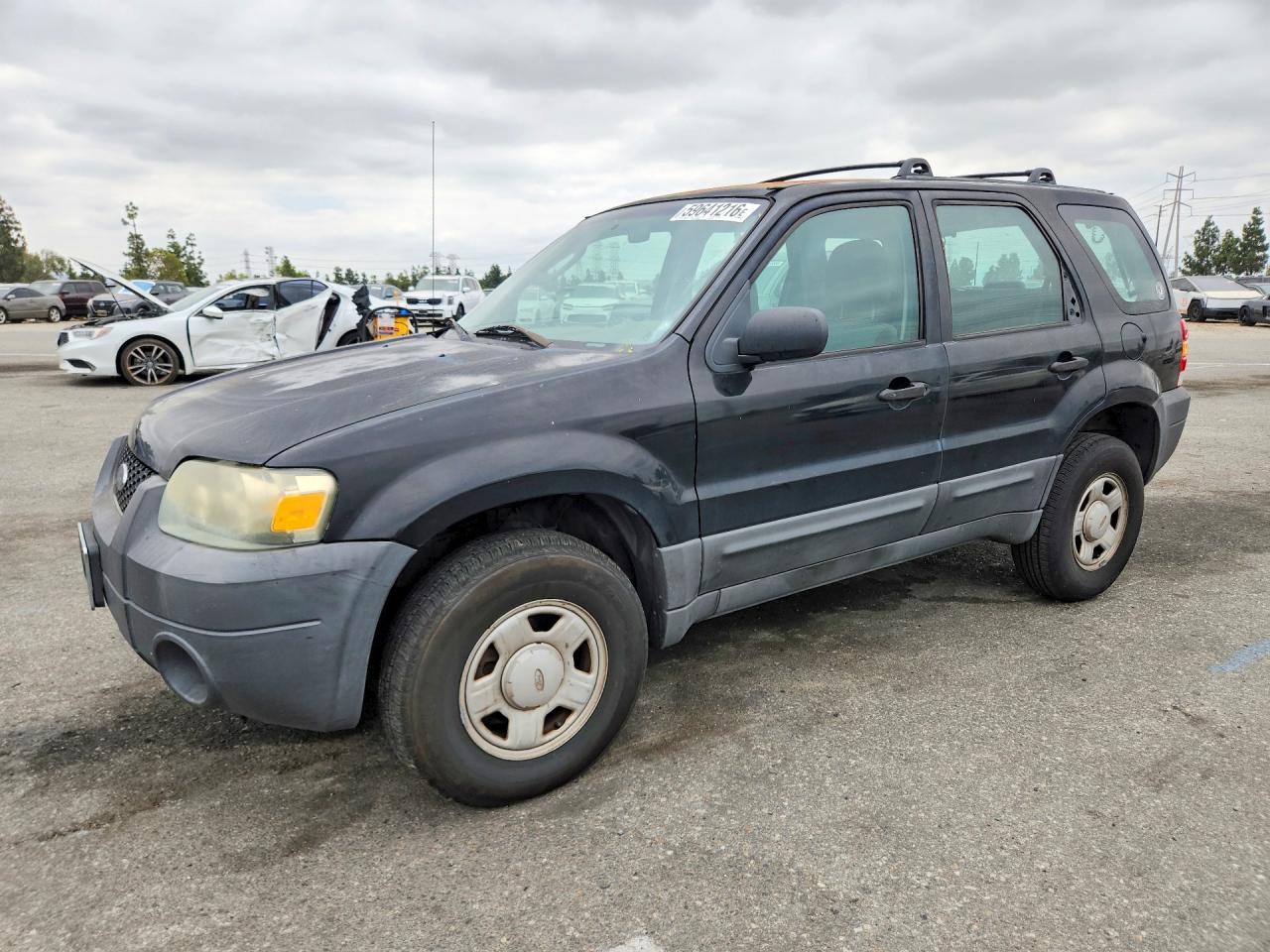 2006 Ford Escape Xls Черный vin: 1FMYU02Z96KA55476