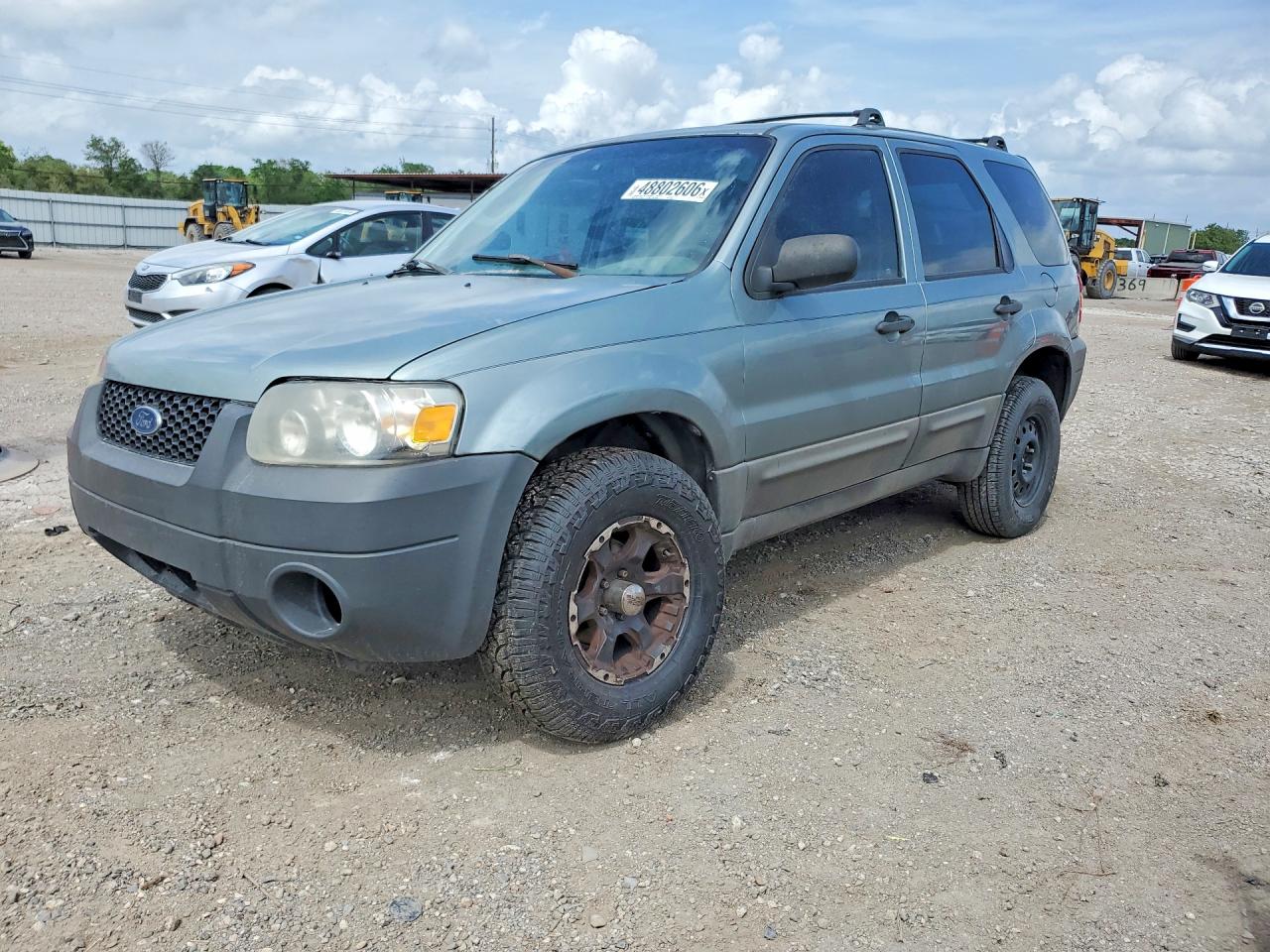 2006 Ford Escape Xls Зеленый vin: 1FMYU02ZX6KA98899