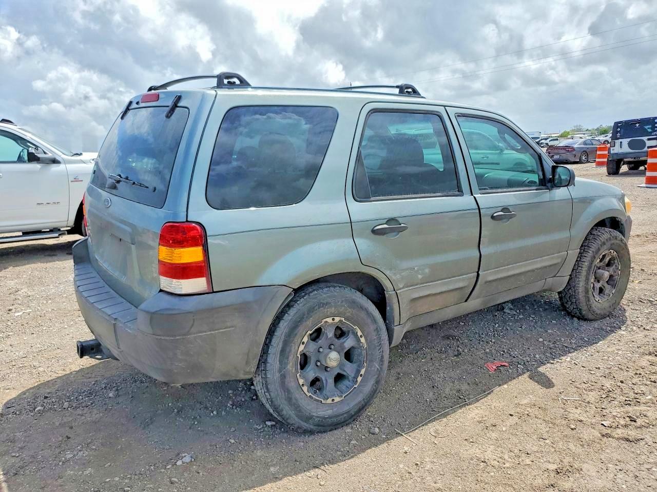 2006 Ford Escape Xls Green vin: 1FMYU02ZX6KA98899