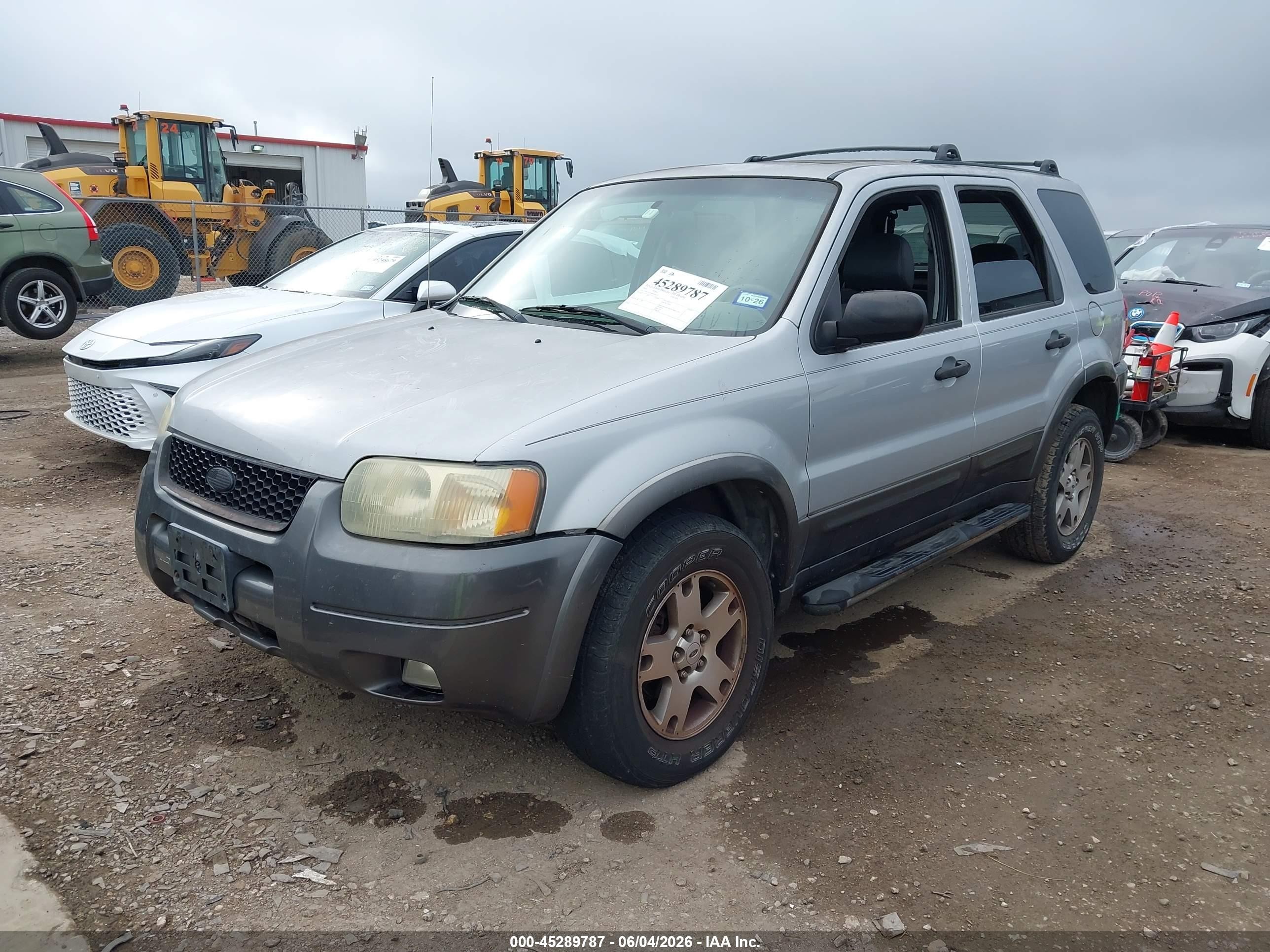2003 Ford Escape Xlt Gray vin: 1FMYU03103KD48879