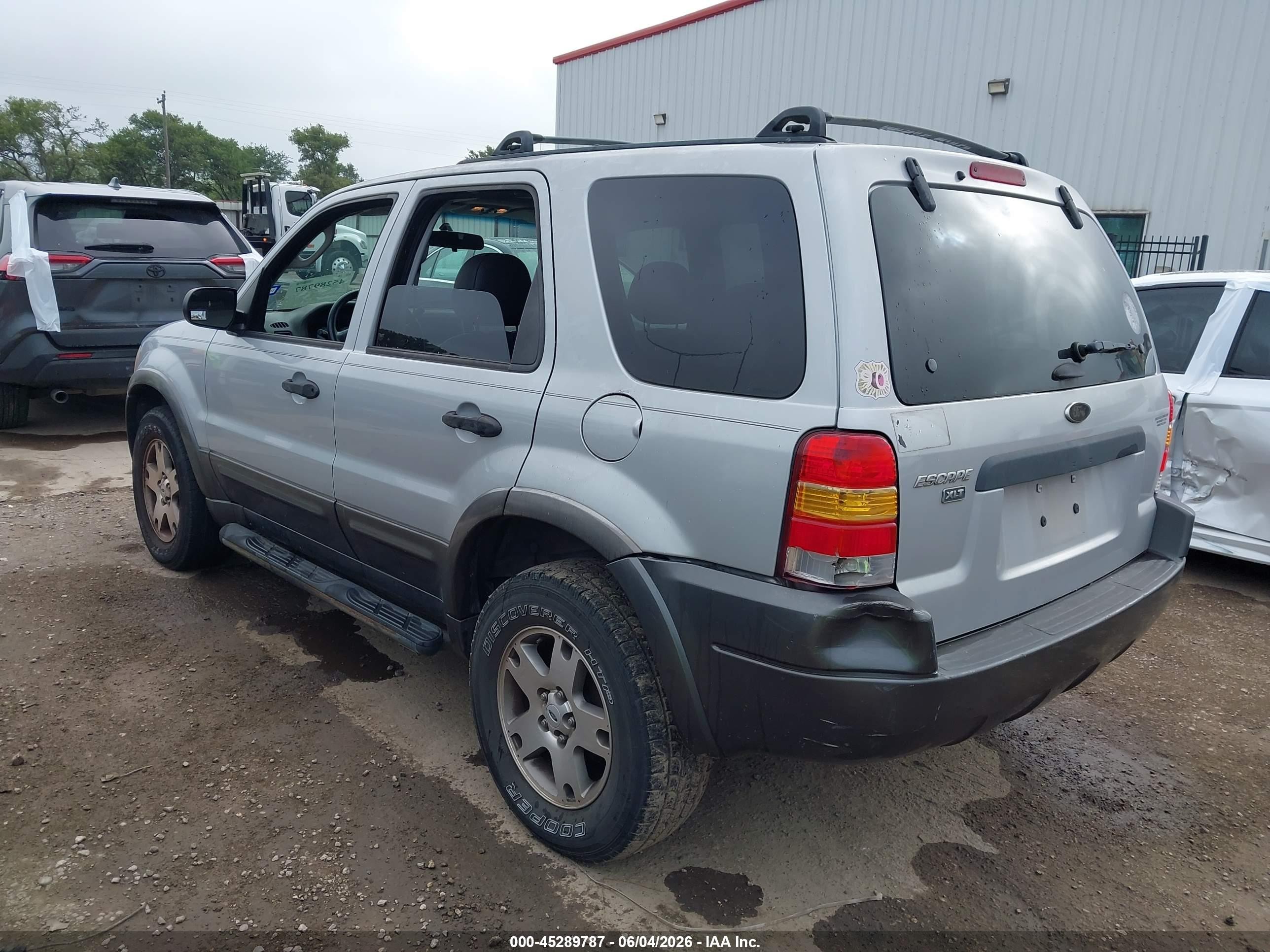 2003 Ford Escape Xlt Gray vin: 1FMYU03103KD48879