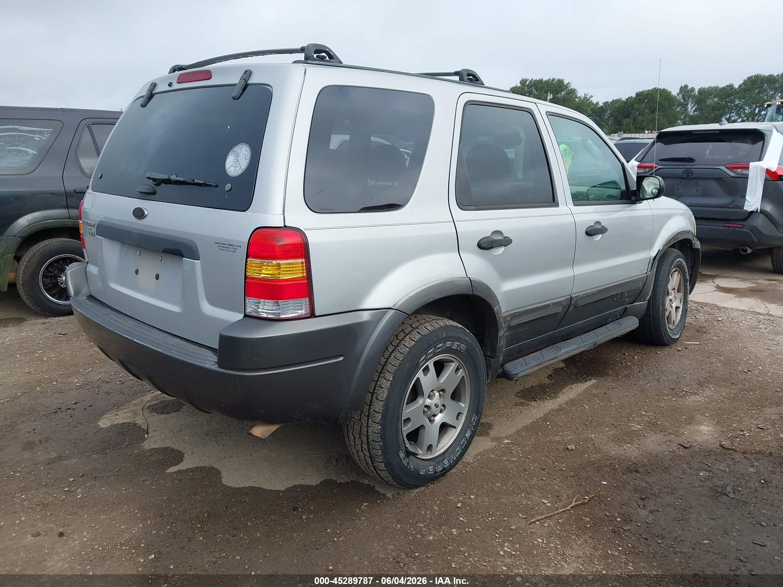2003 Ford Escape Xlt Gray vin: 1FMYU03103KD48879