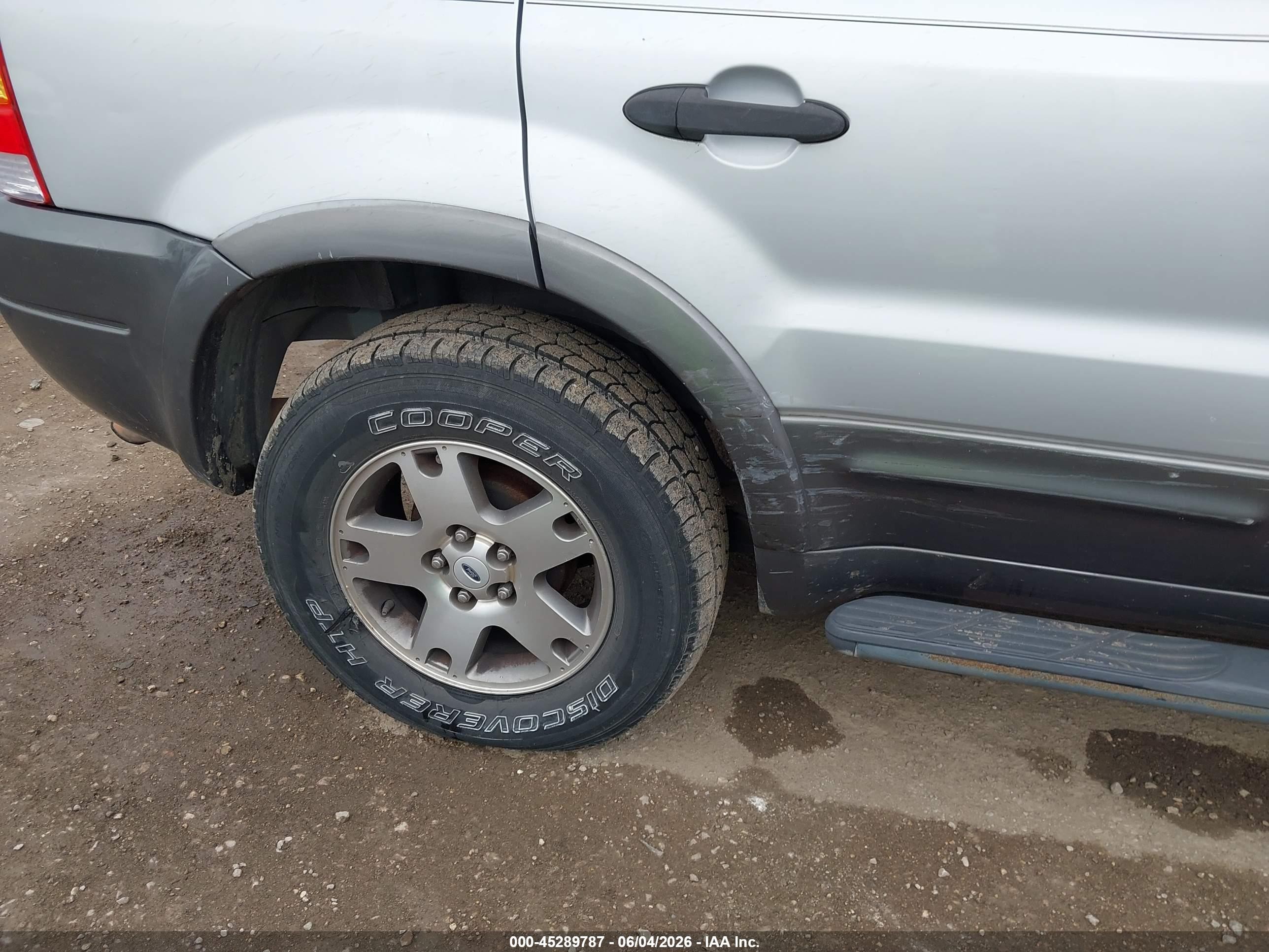 2003 Ford Escape Xlt Gray vin: 1FMYU03103KD48879