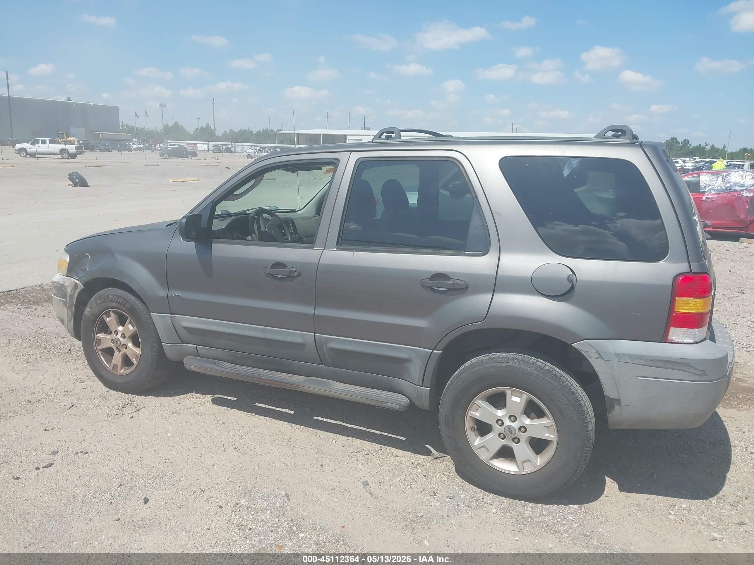 2005 Ford Escape Xlt Gray vin: 1FMYU03105KA23362