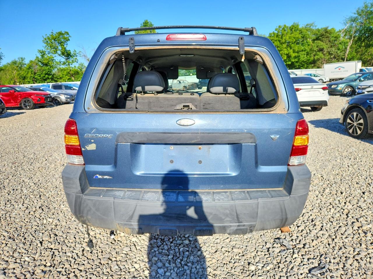 2005 Ford Escape Xlt Blue vin: 1FMYU03105KA88762