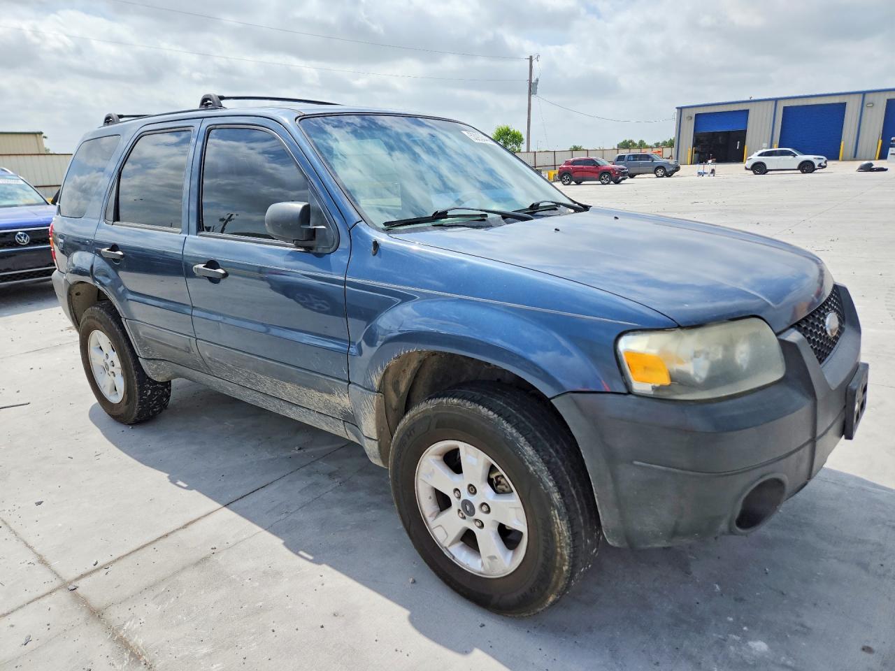 2006 Ford Escape Xlt Blue vin: 1FMYU03106KA18700