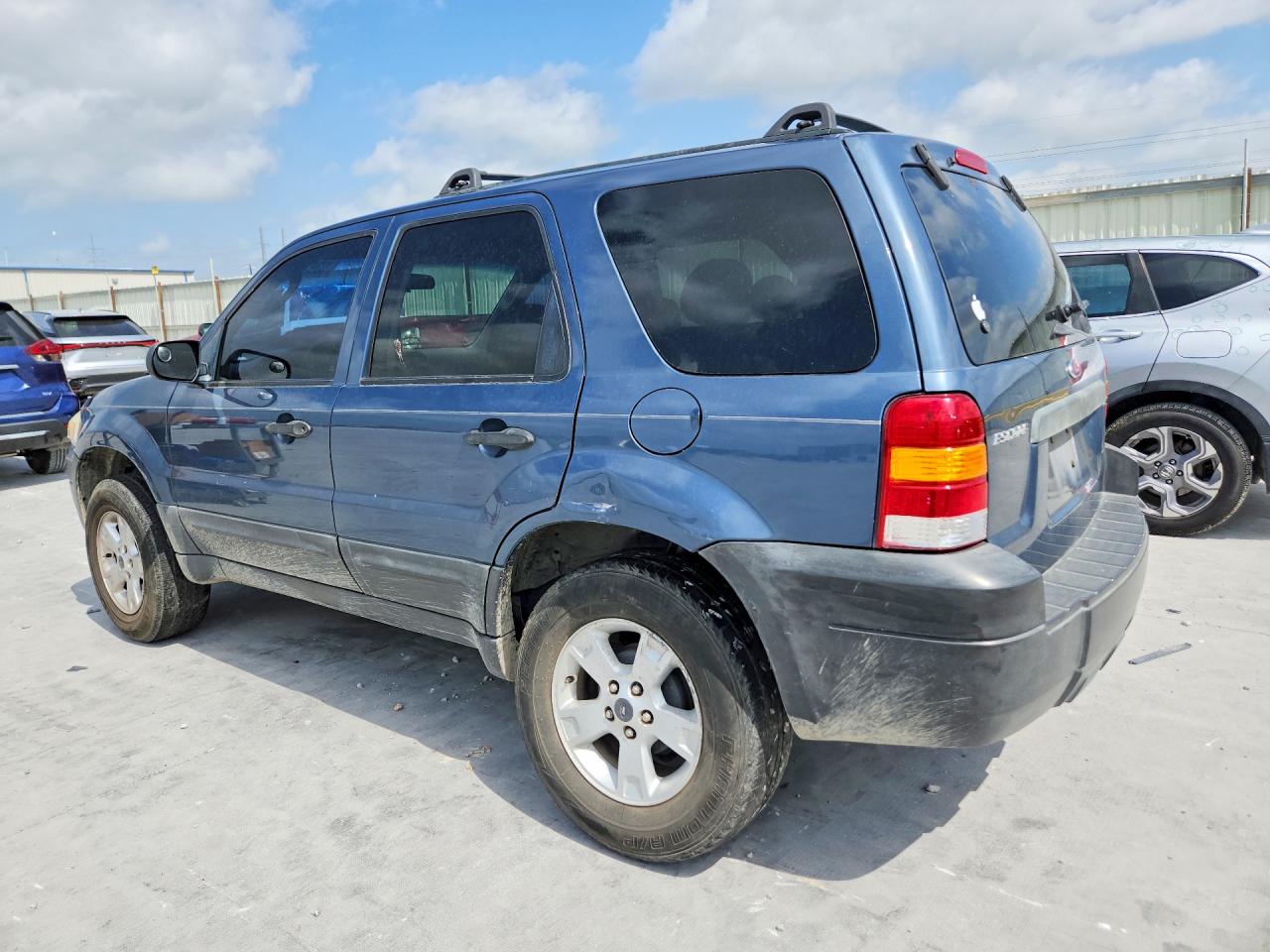 2006 Ford Escape Xlt Blue vin: 1FMYU03106KA18700