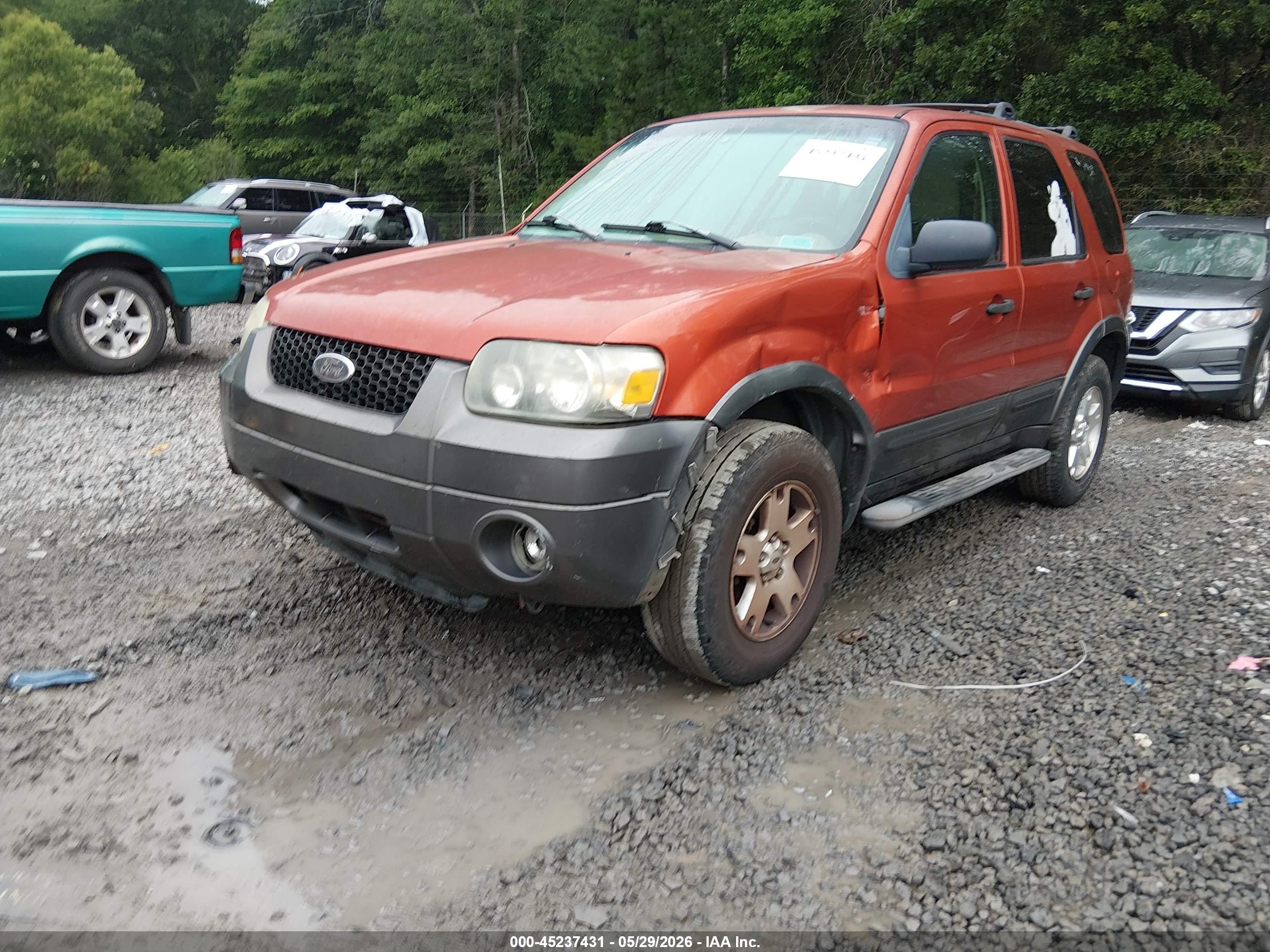 2006 Ford Escape Xlt/xlt Sport Orange vin: 1FMYU03106KA42835