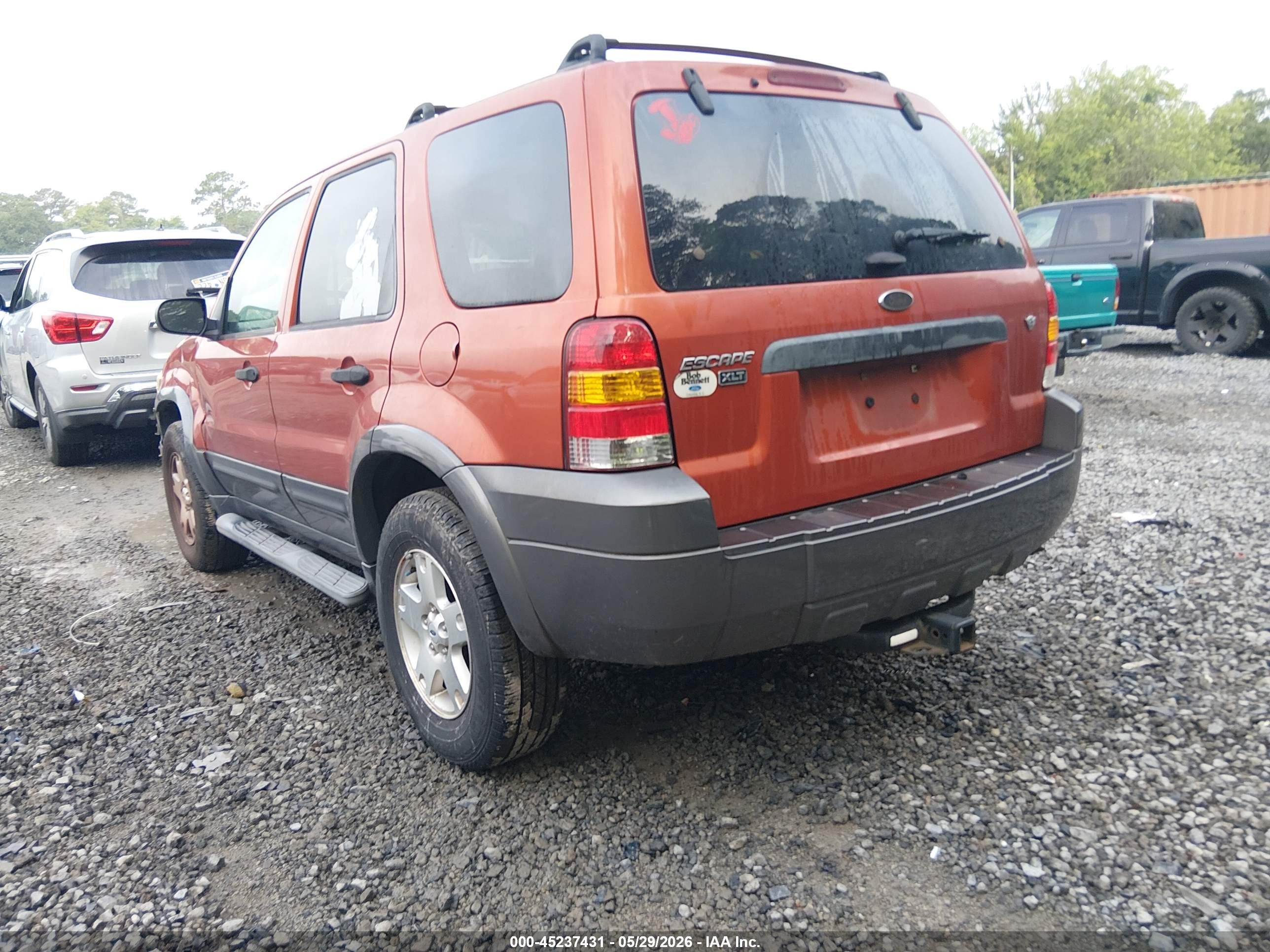 2006 Ford Escape Xlt/xlt Sport Orange vin: 1FMYU03106KA42835