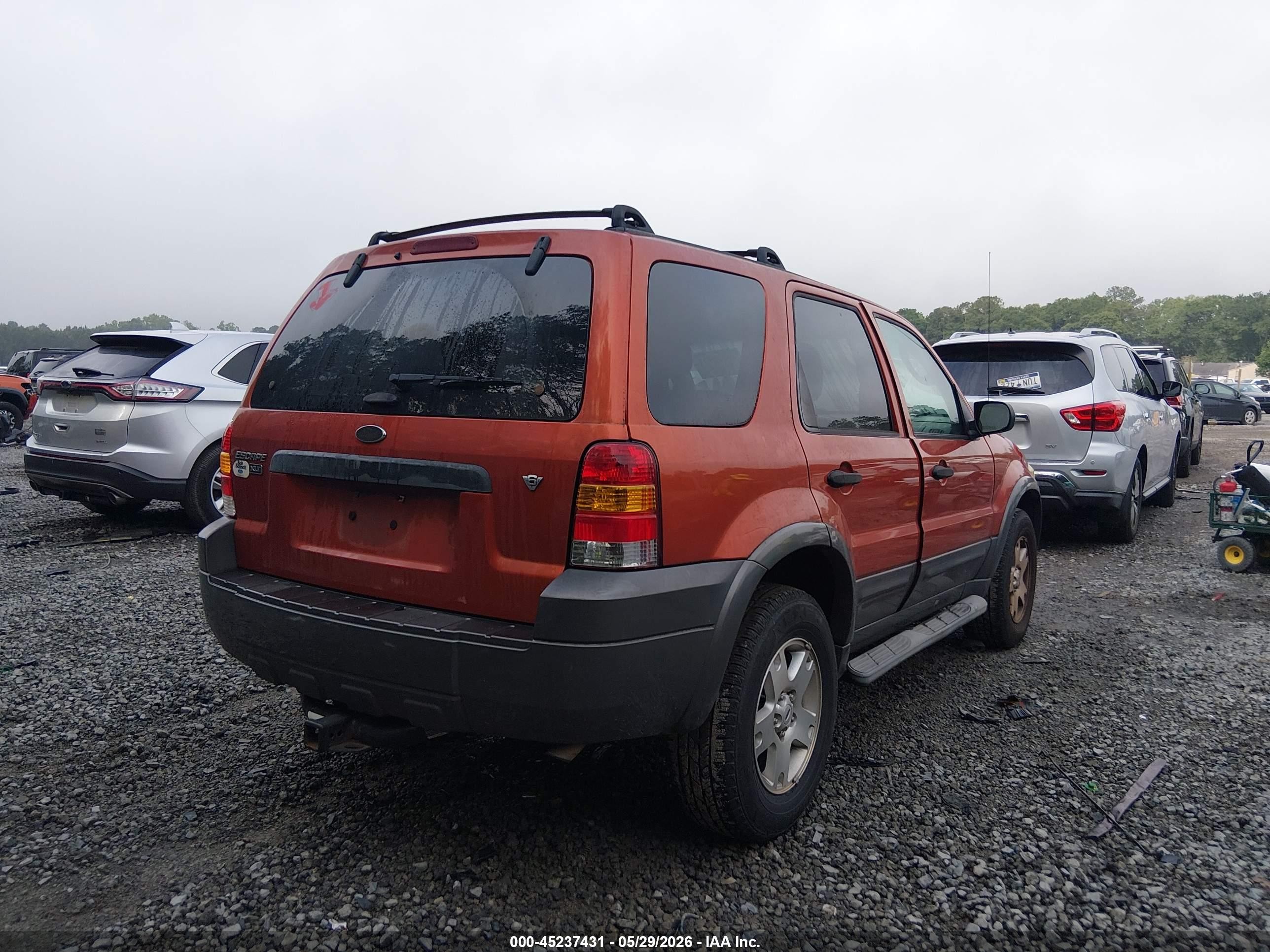 2006 Ford Escape Xlt/xlt Sport Orange vin: 1FMYU03106KA42835