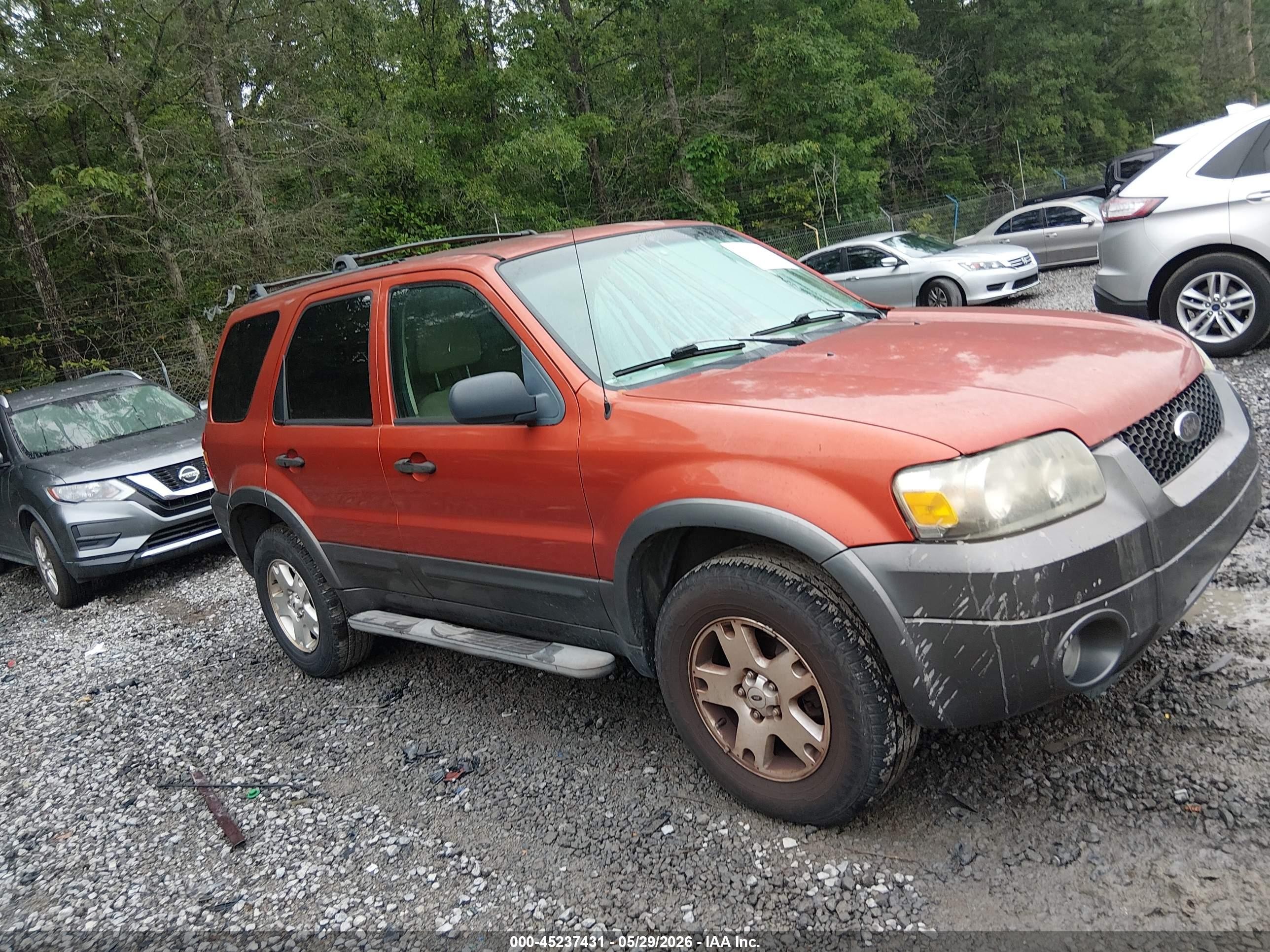 2006 Ford Escape Xlt/xlt Sport Orange vin: 1FMYU03106KA42835