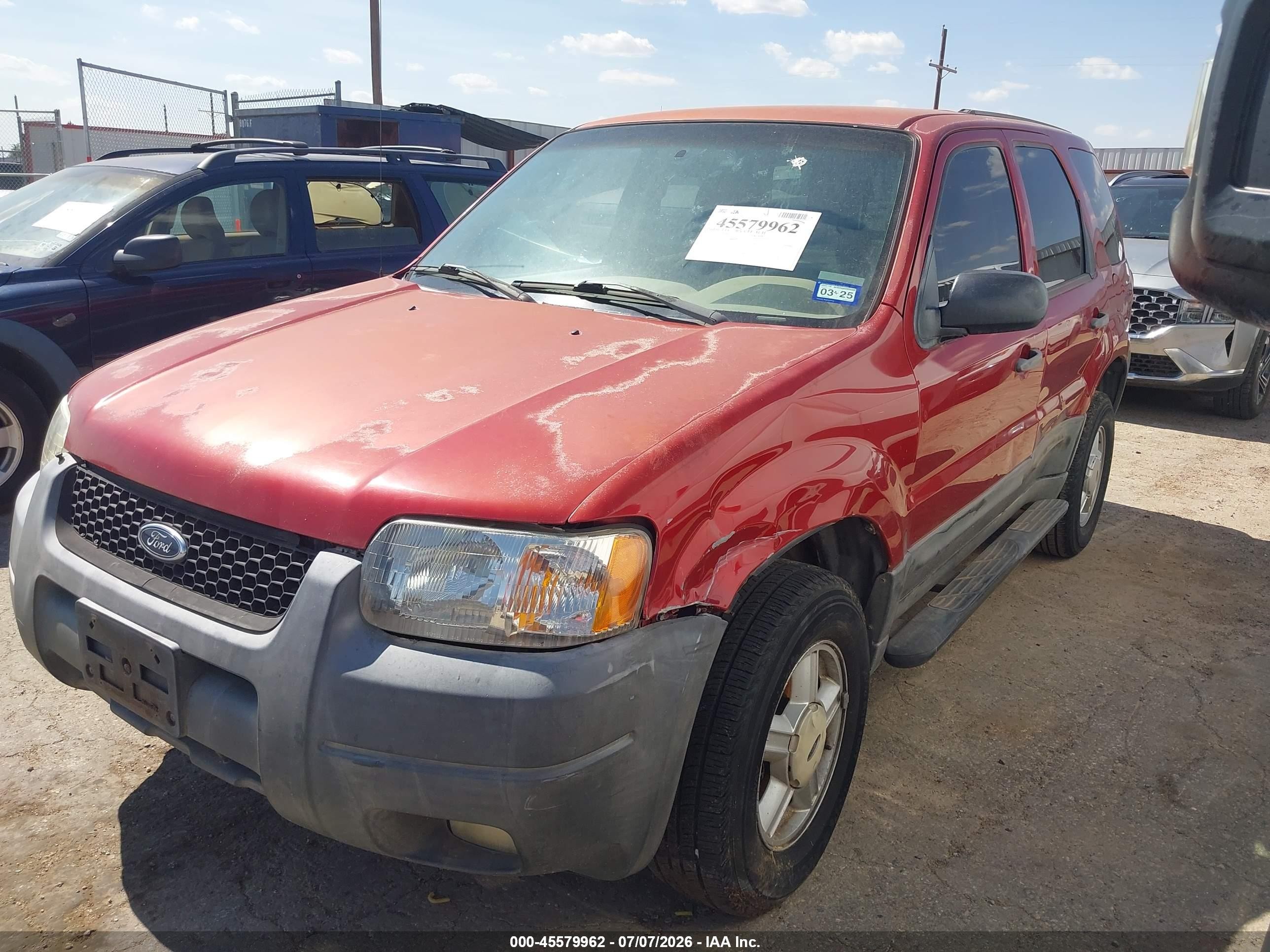 2003 Ford Escape Xlt Maroon vin: 1FMYU03113KB23306