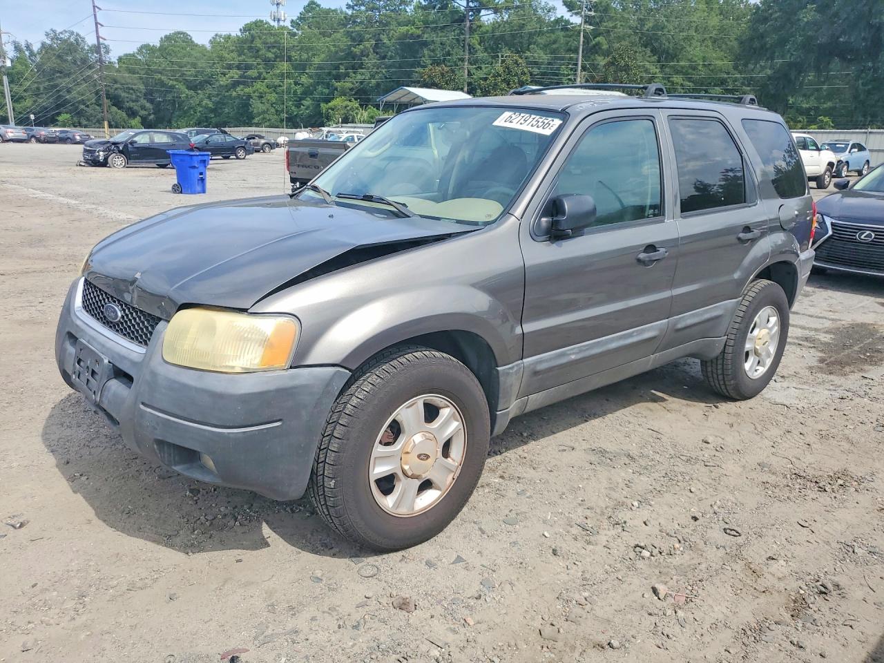 2004 Ford Escape Xlt Gray vin: 1FMYU03114DA21123