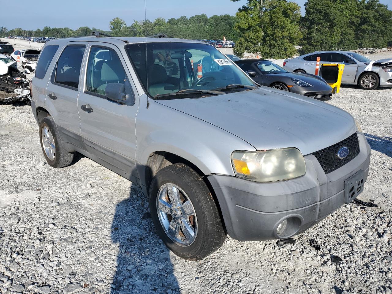 2005 Ford Escape Xlt Серебряный vin: 1FMYU03115KD51292