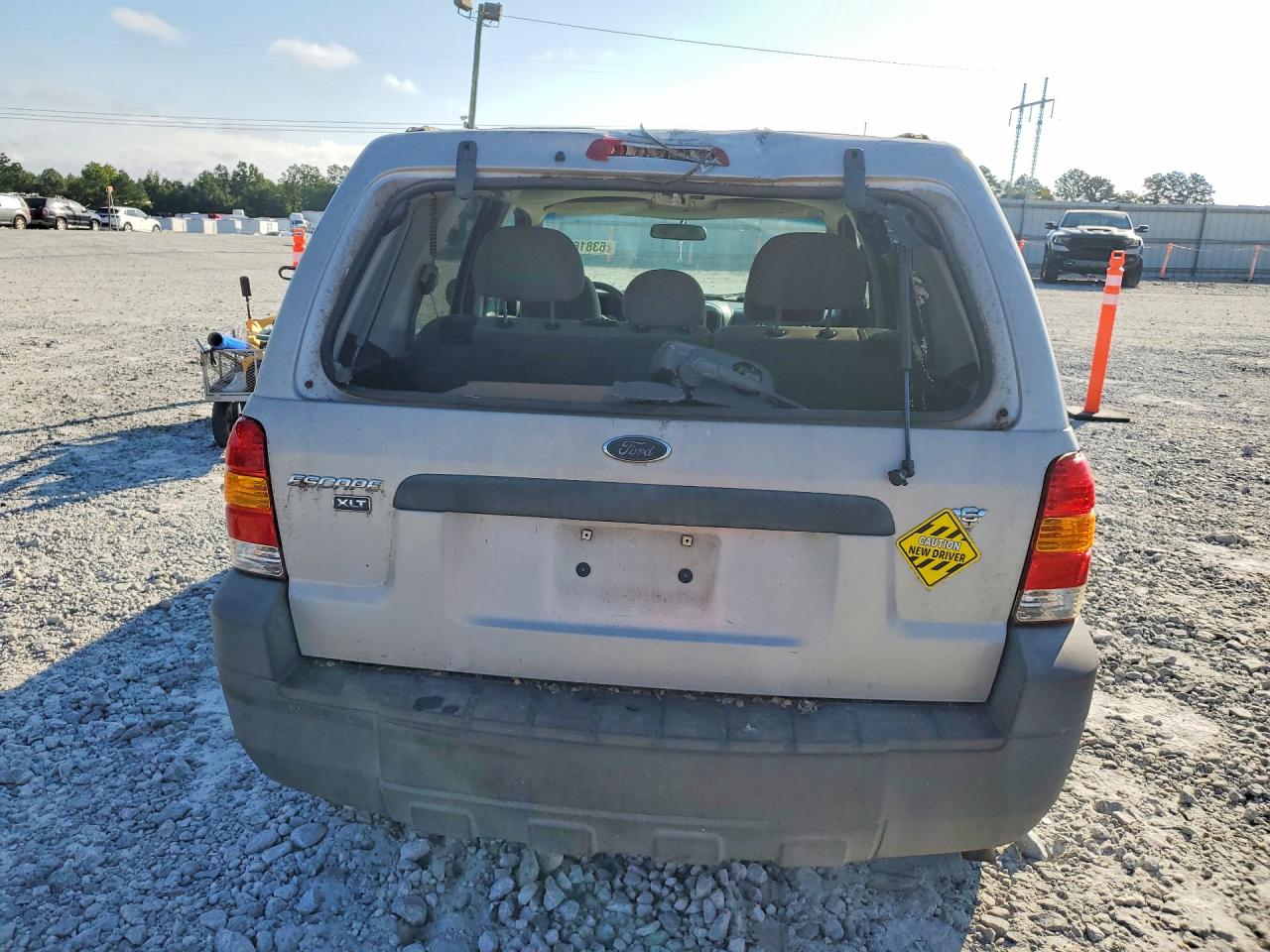 2005 Ford Escape Xlt Серебряный vin: 1FMYU03115KD51292